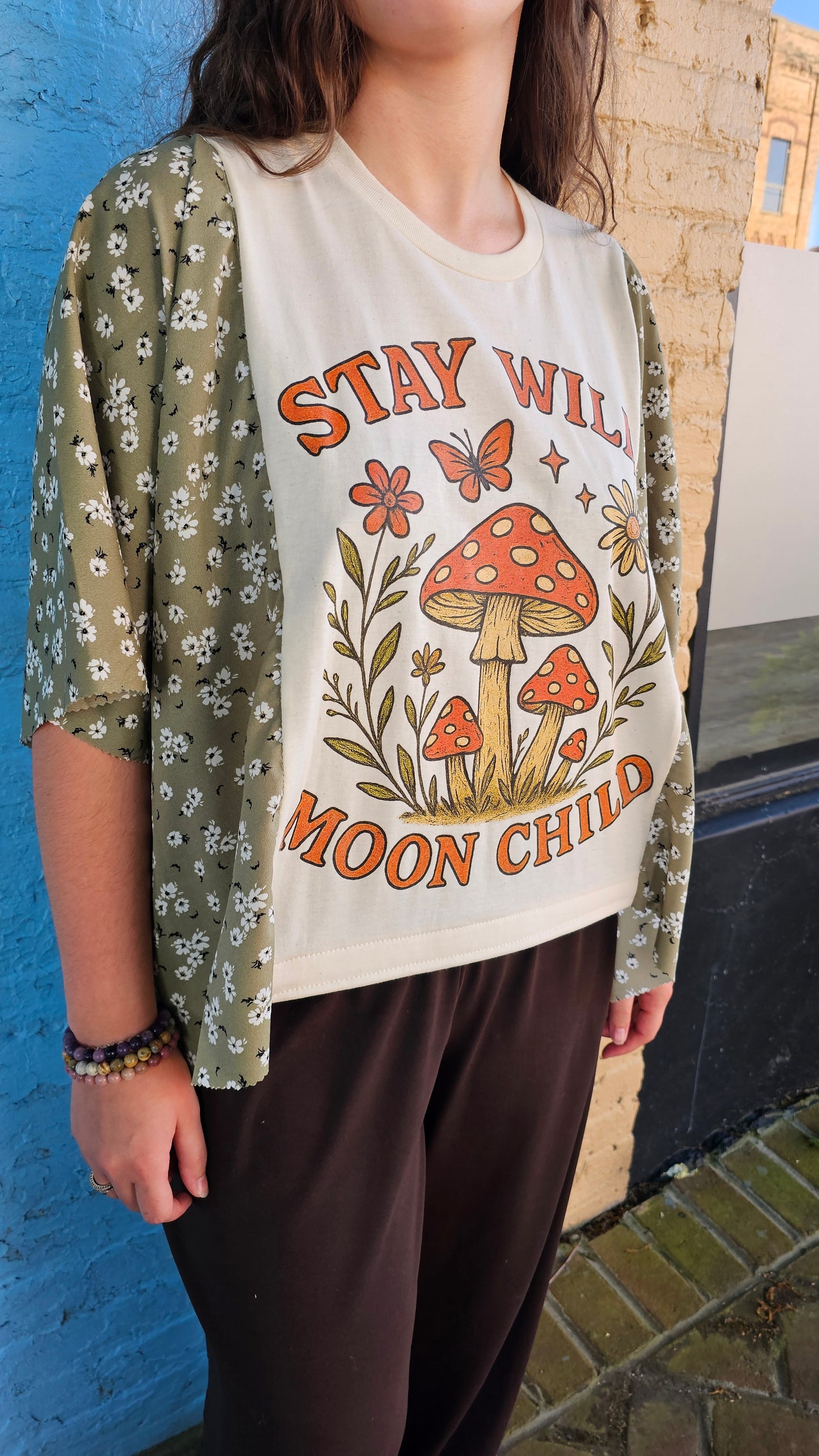 Stay Wild Moon Child Diva Flow Top #1372