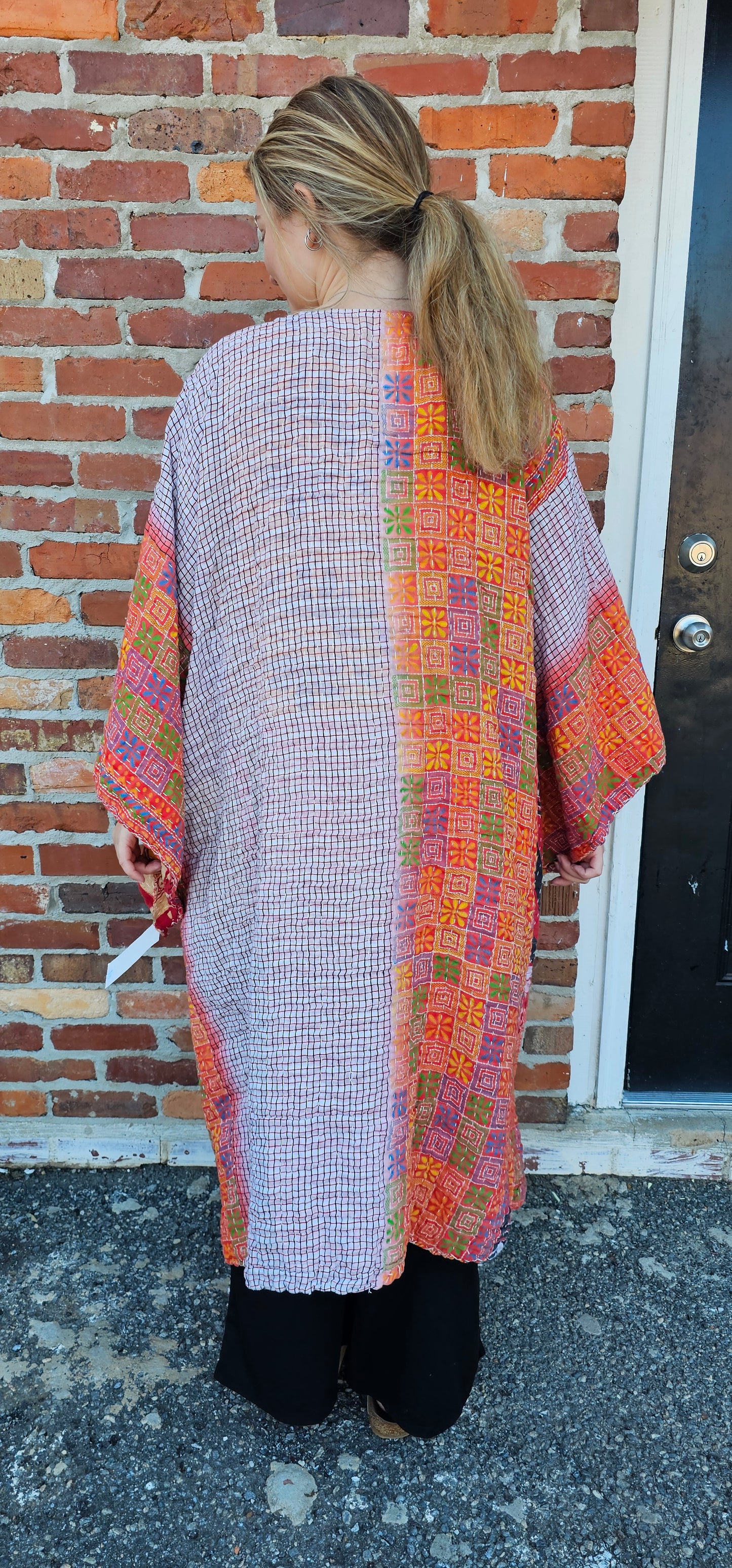 Kantha Kimono with pockets #1202