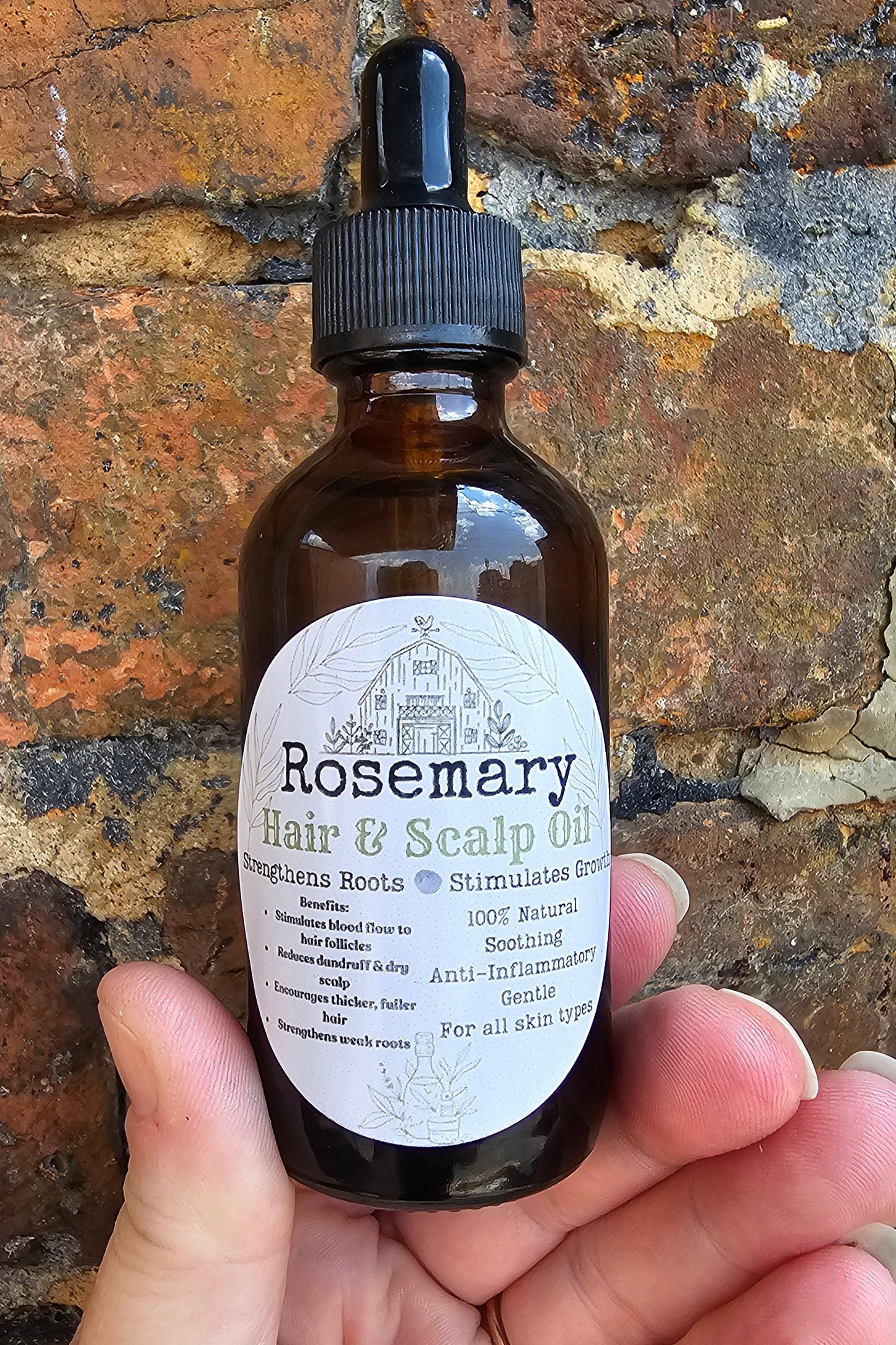 Rosemary Hair and Scalp Oil