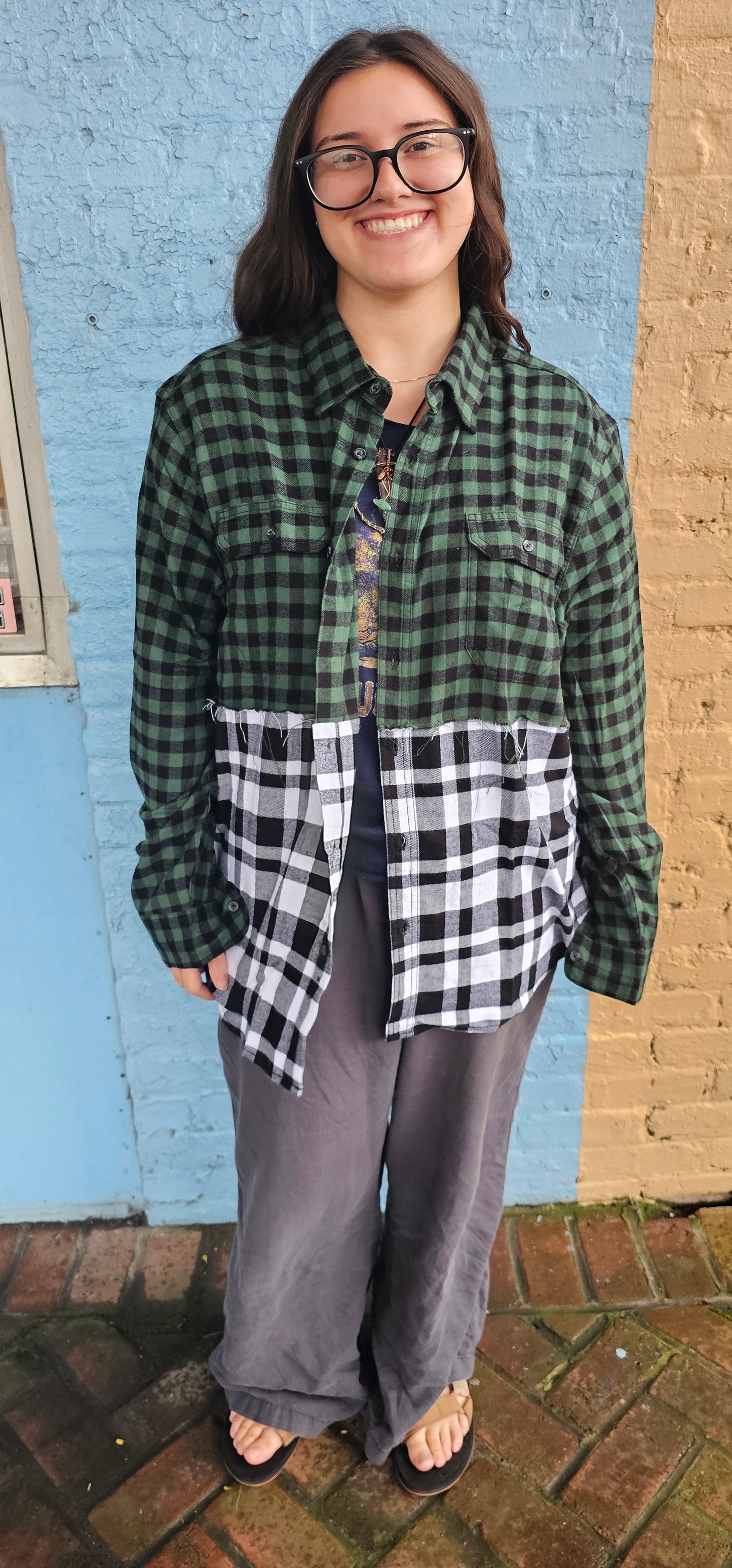Freebird Reworked Flannel size XL