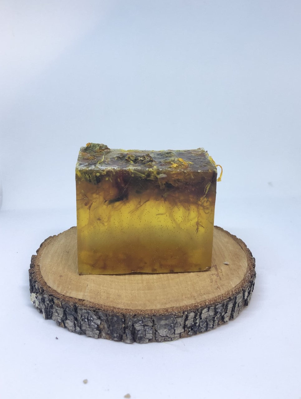 Margarita Tangerine Homemade Soap with Calendula Petals