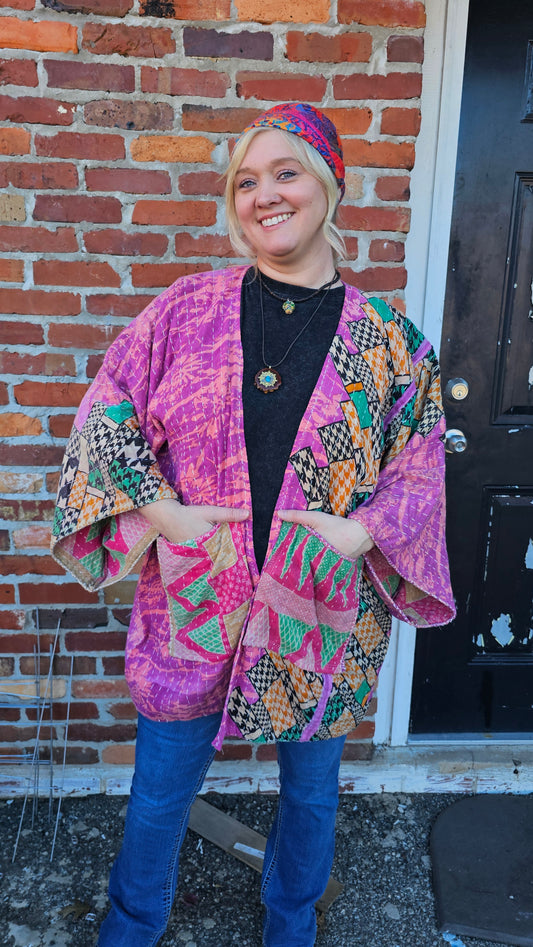 Kantha Cardigan 1502