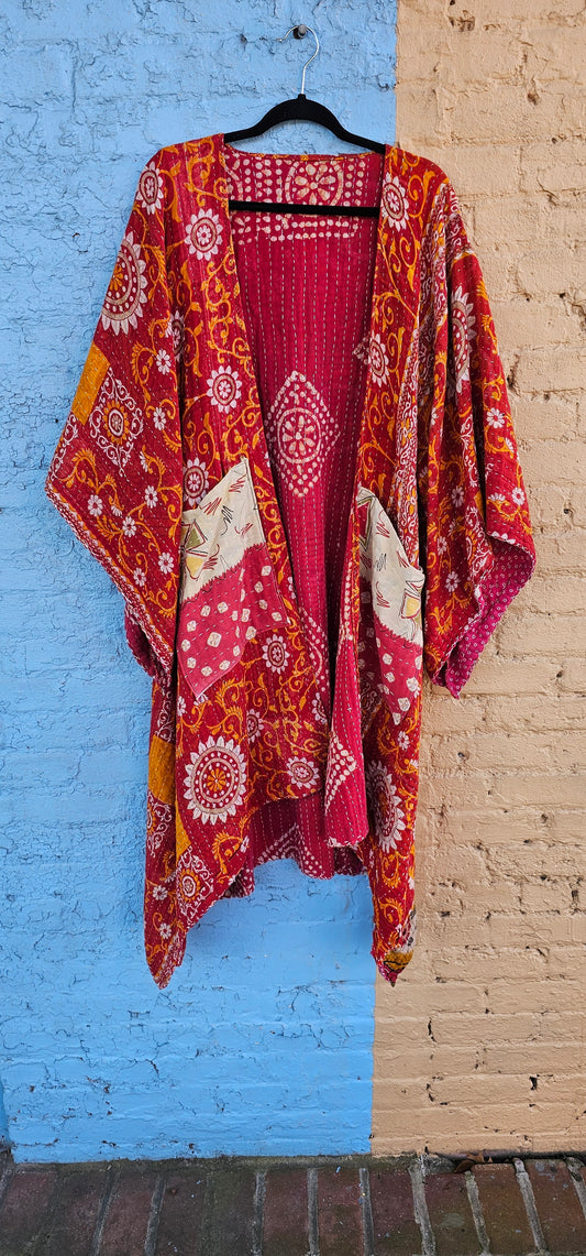 Kantha Kimono #1082