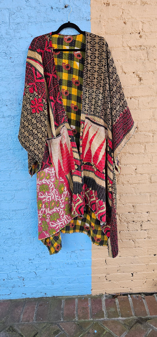 Kantha Kimono #1084