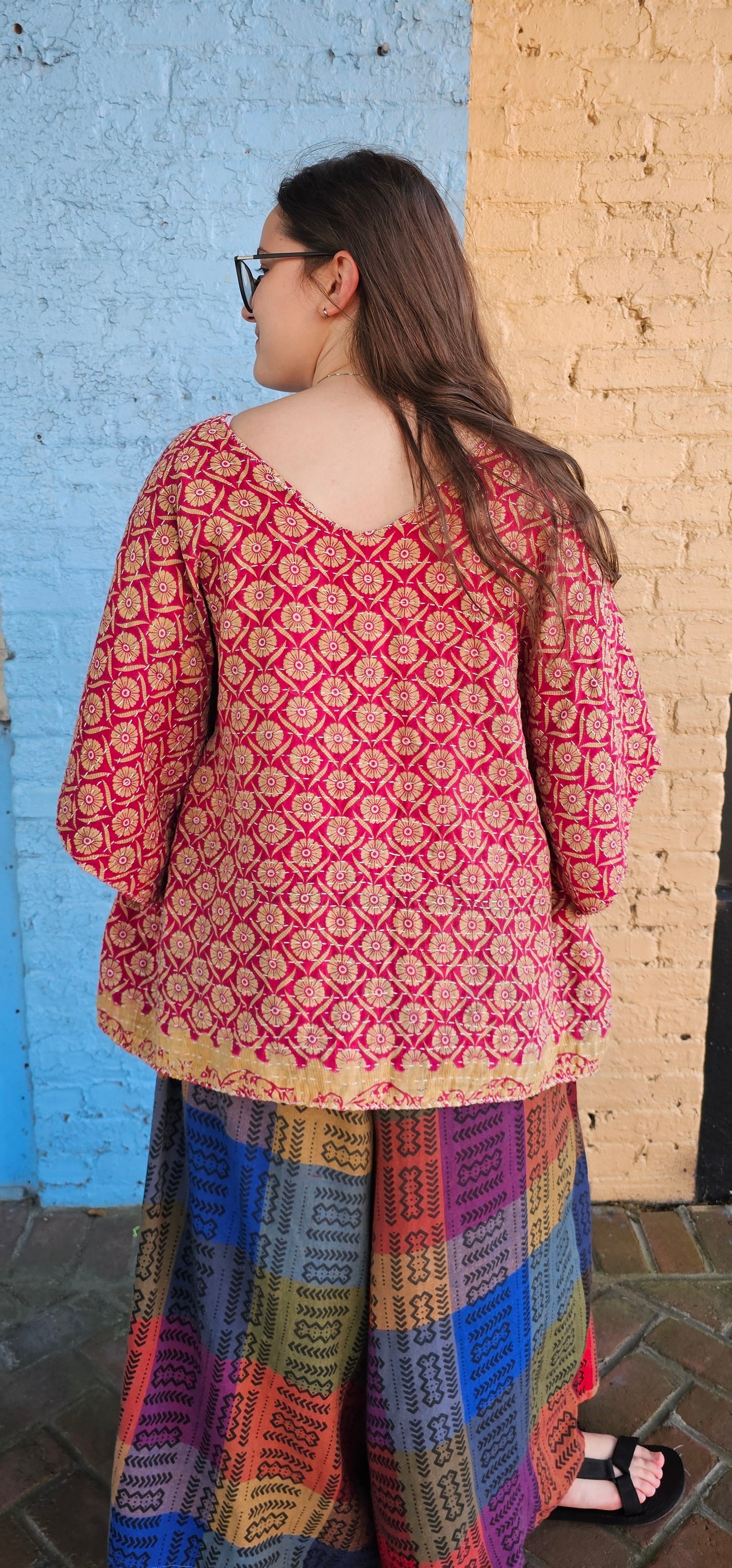 Enchantress Kantha Top #1128