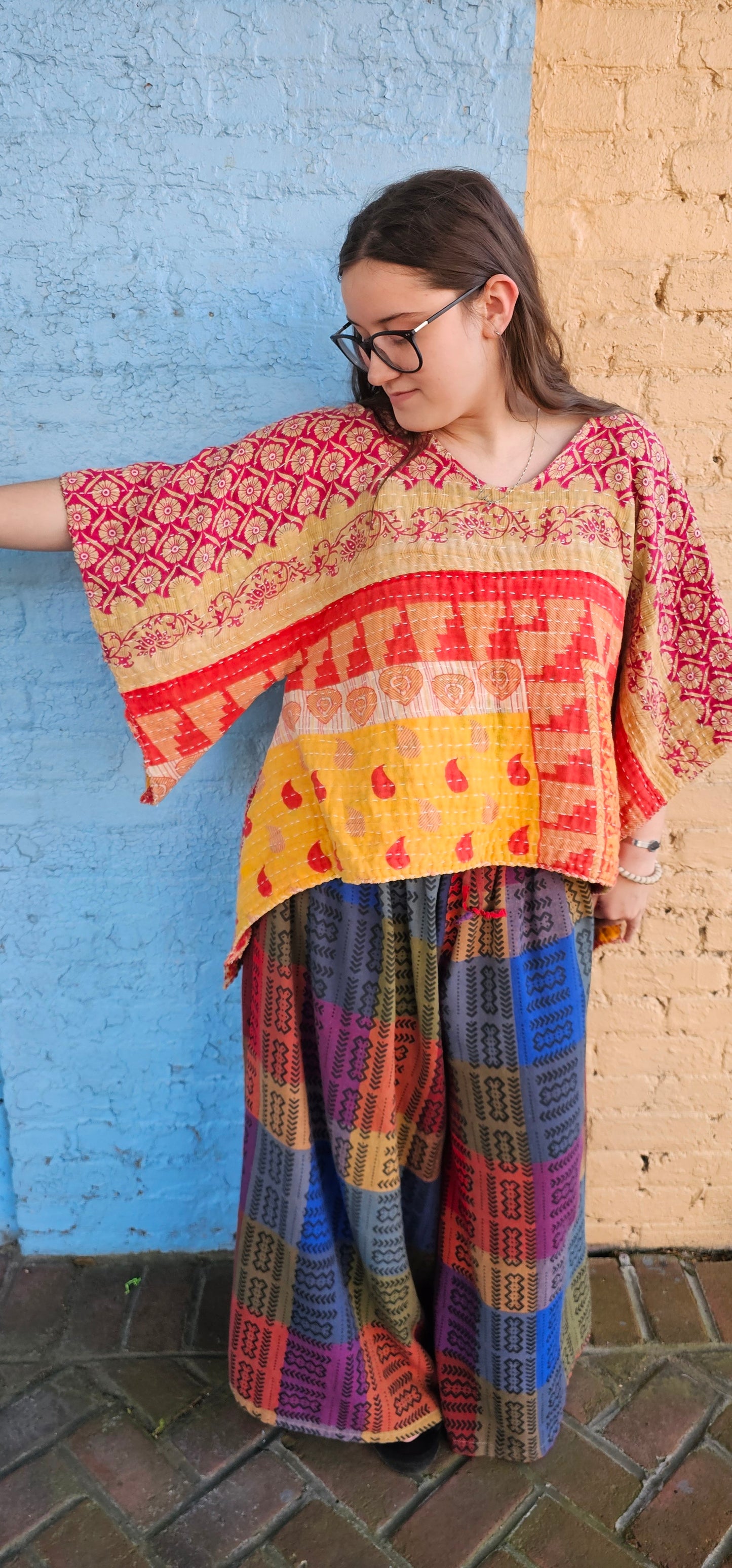 Enchantress Kantha Top #1128