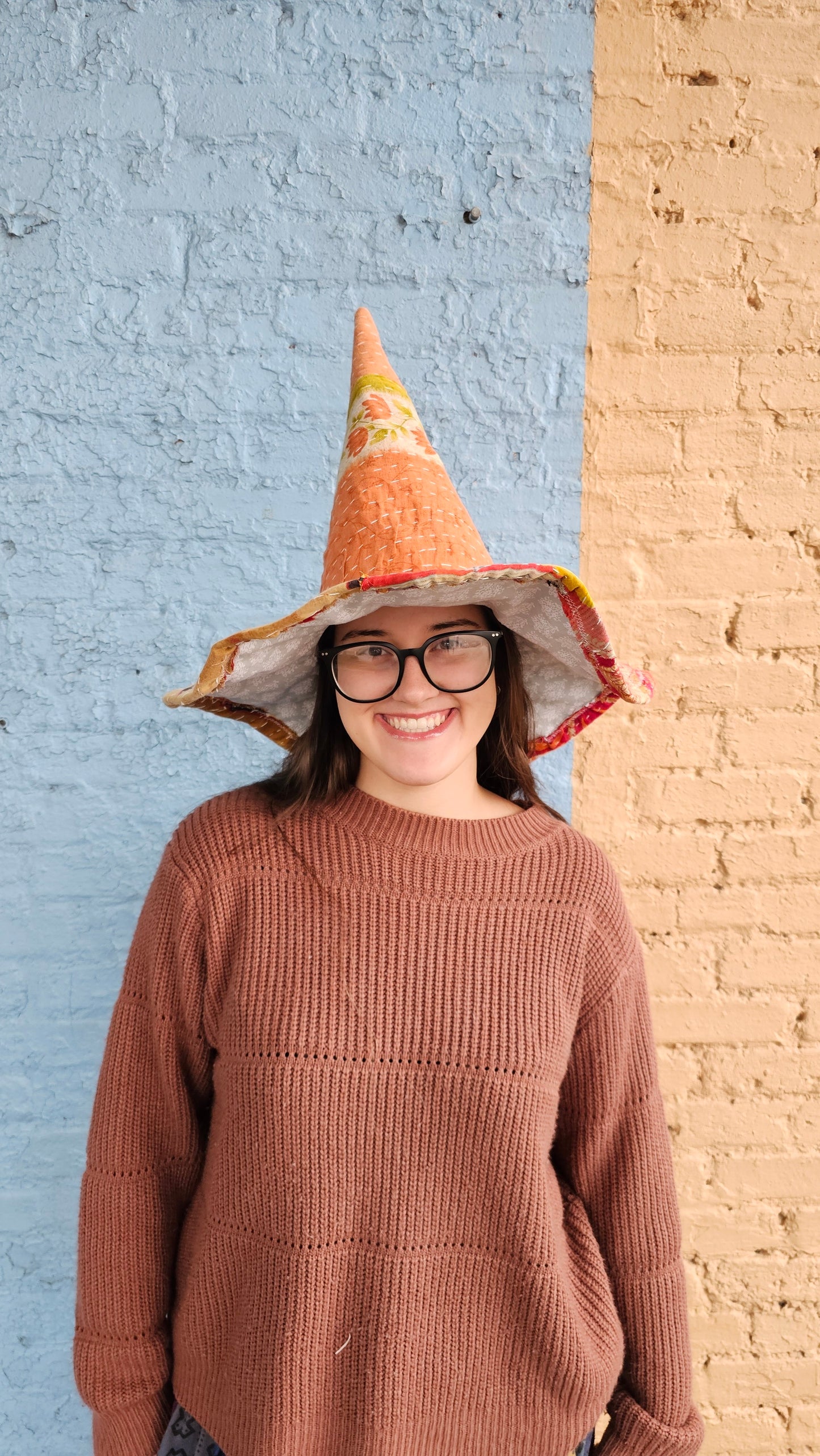 Handmade Kantha Witch Hat