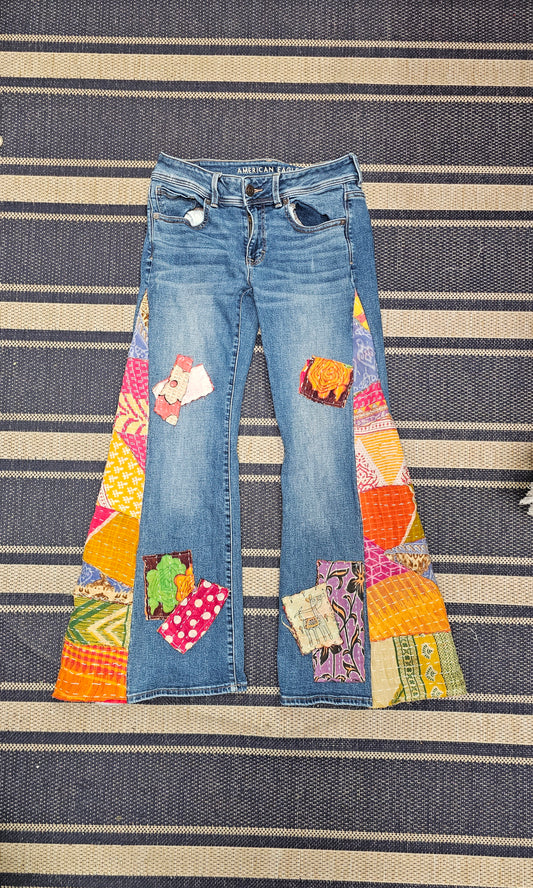 Kantha Bell Party Pants 1378 size 10 Short