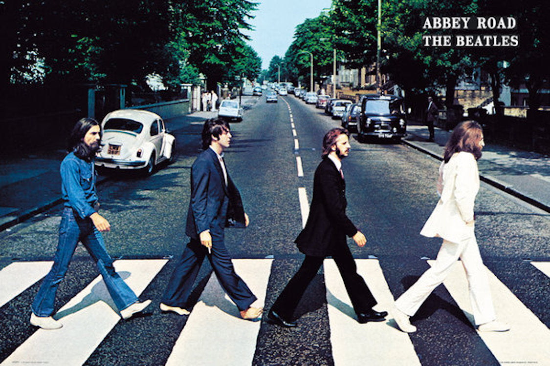 The Beetles Abby Road Poster