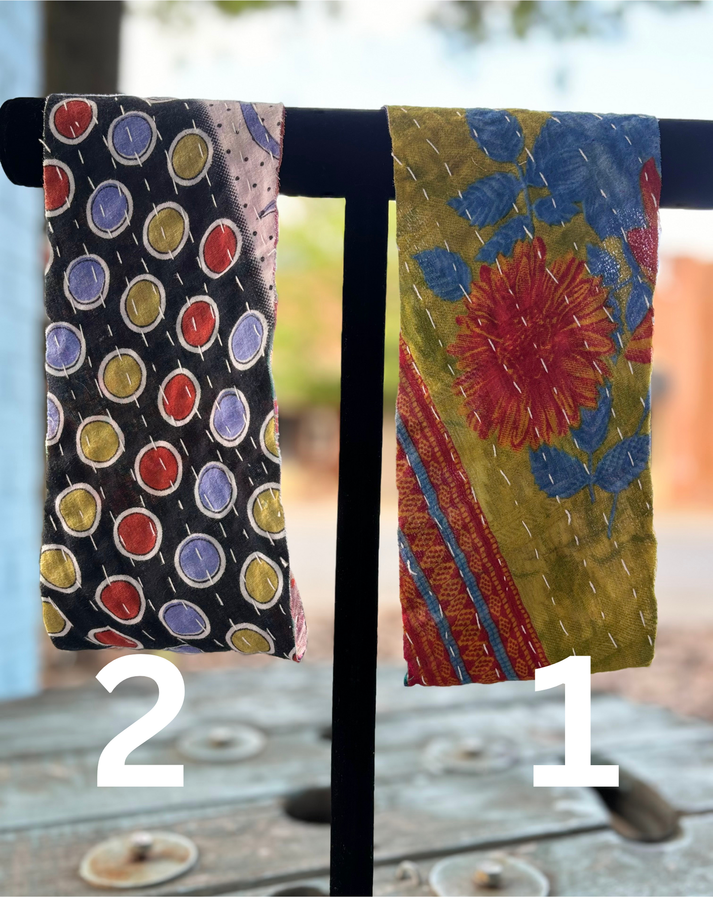 Kantha Tie Headbands