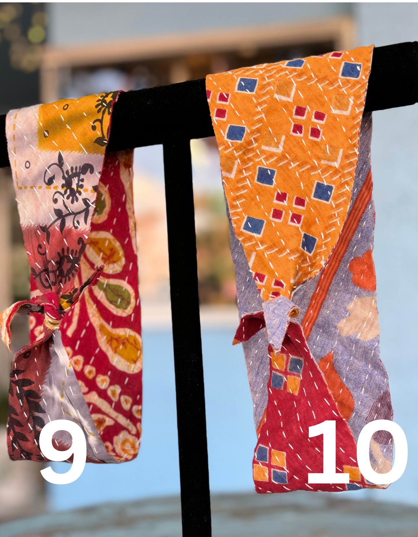 Kantha Tie Headbands