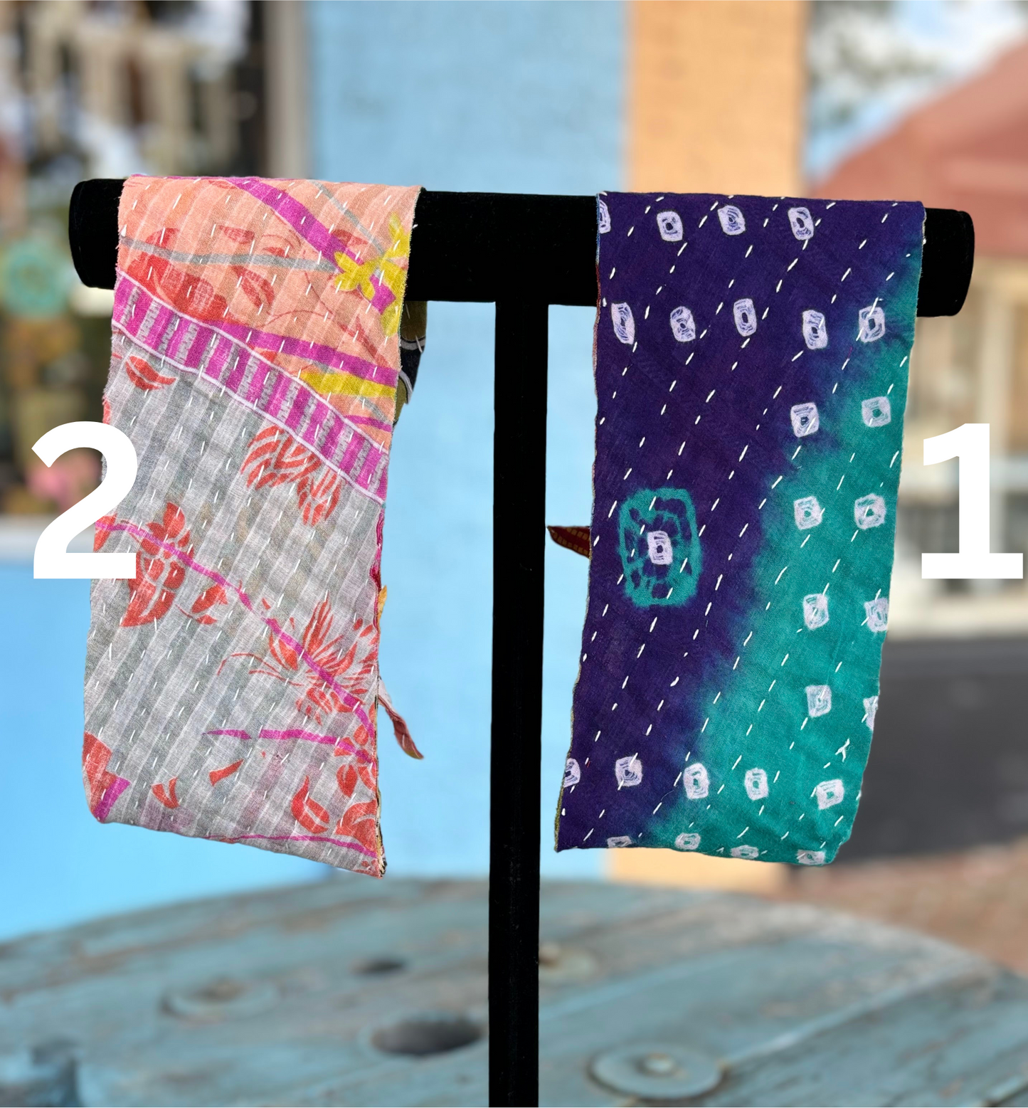 Kantha Tie Headbands