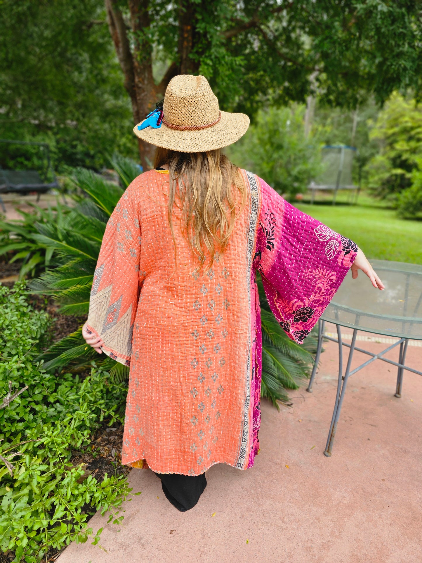 Franklin's Tower Kantha Kimono