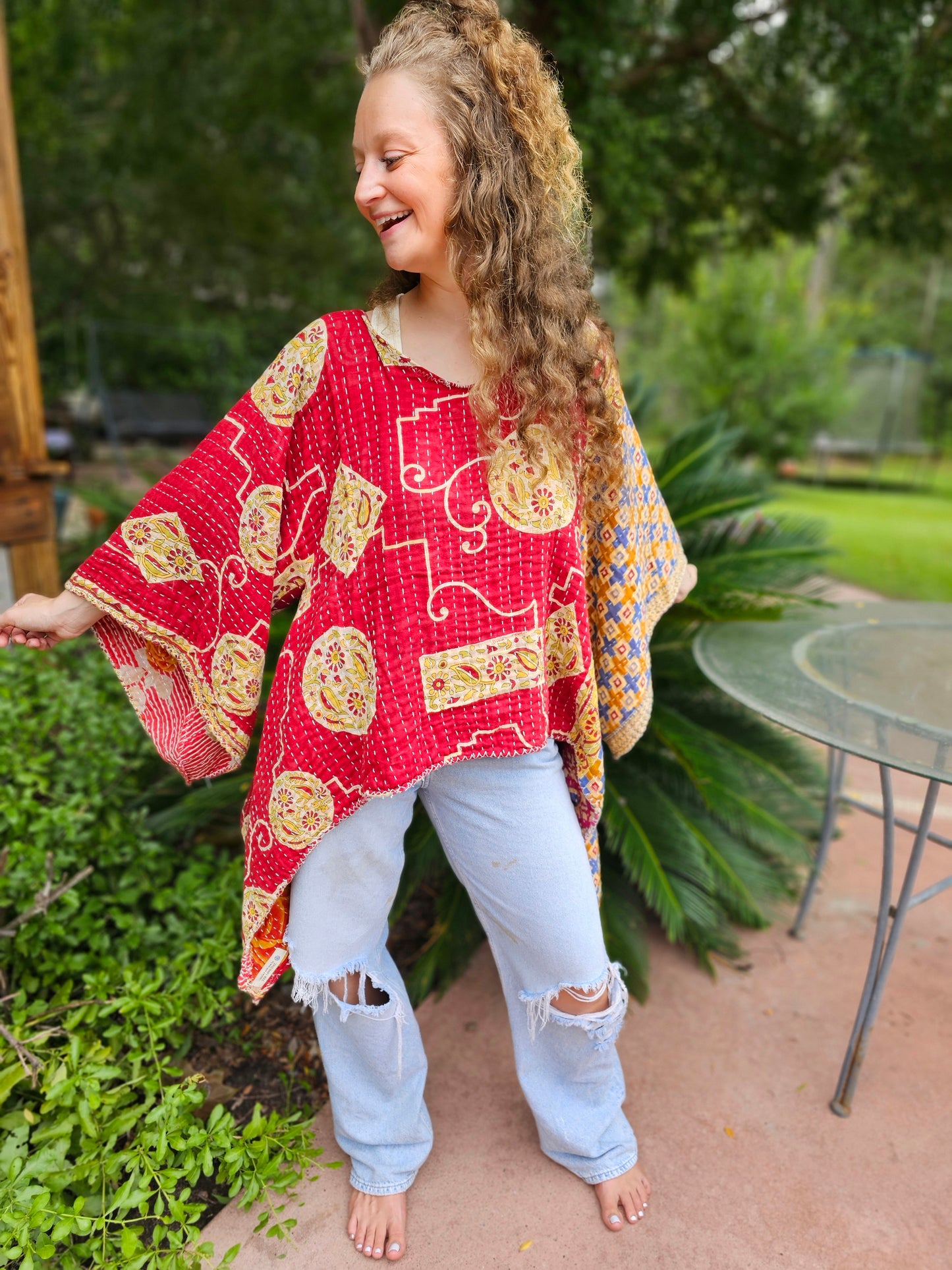 Enchantress Kantha Top #223