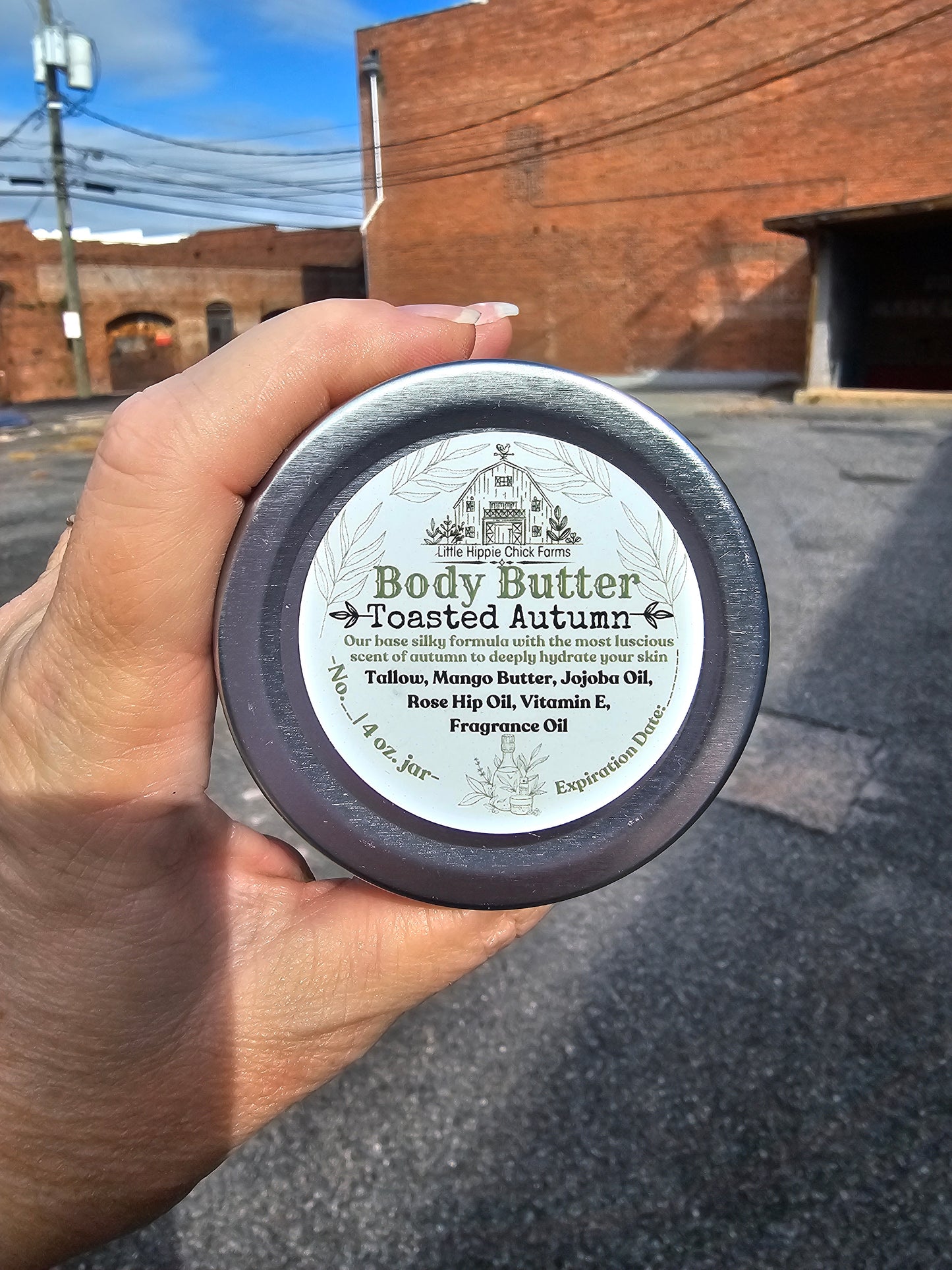 Tallow Body Butter for Dry Skin