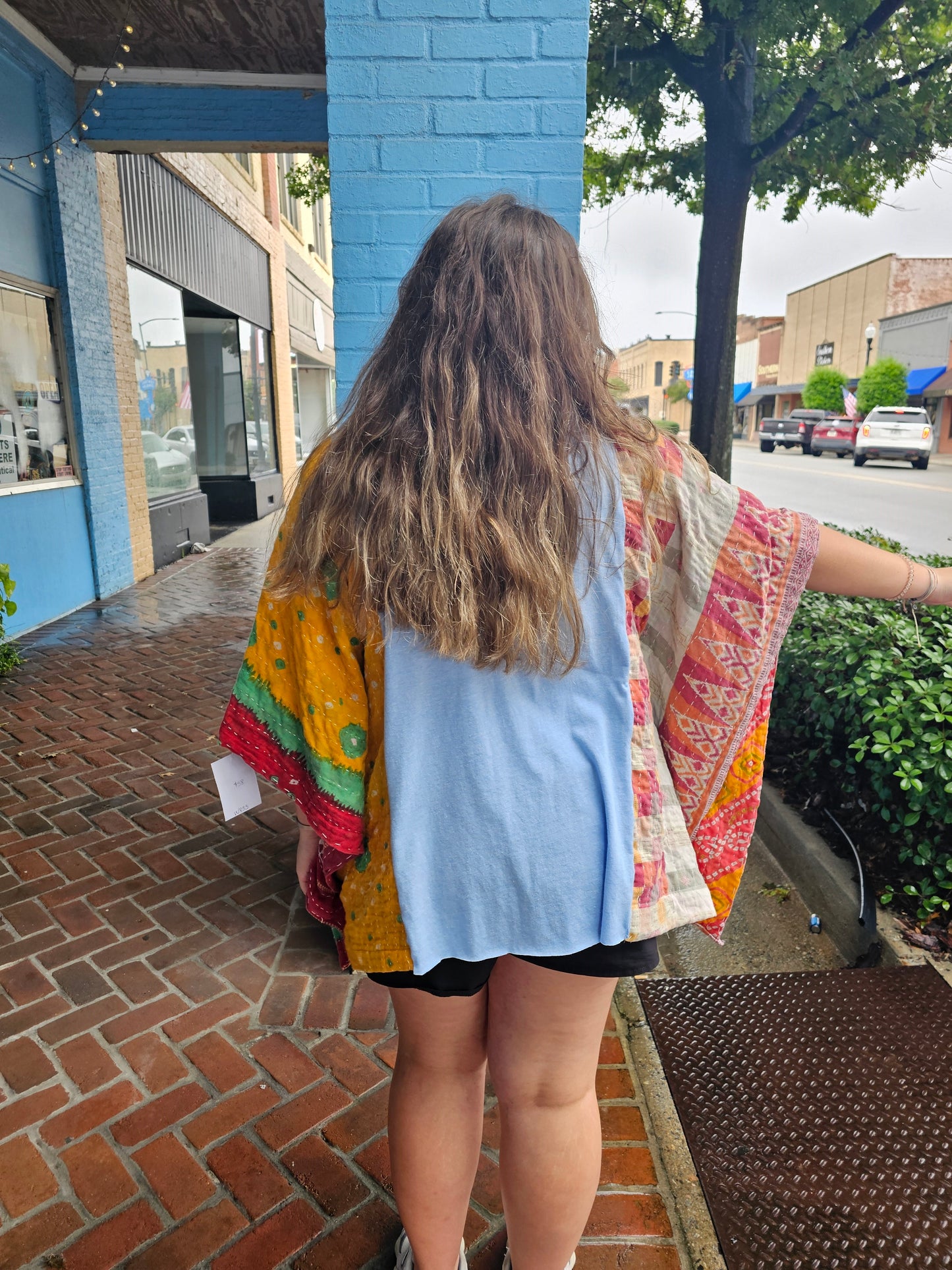 Soulshine Kantha Poncho