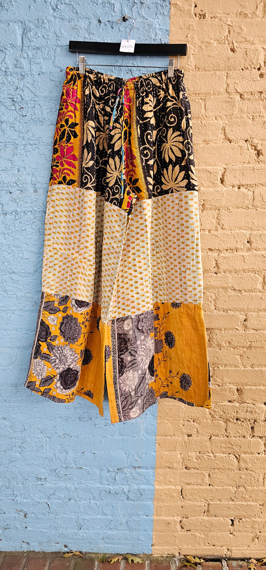 Tiered Kantha Pants #855