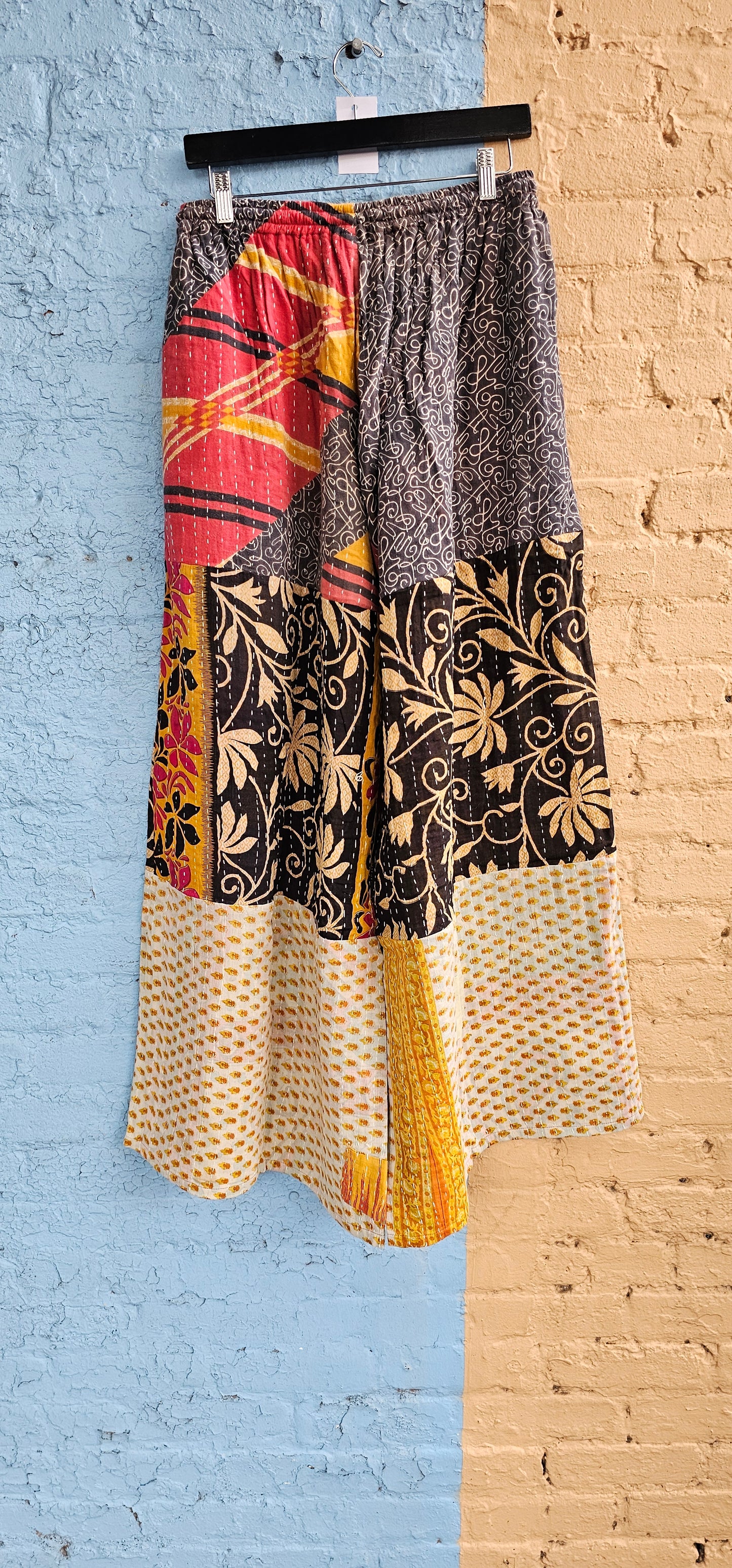 Tiered Kantha Pants #860