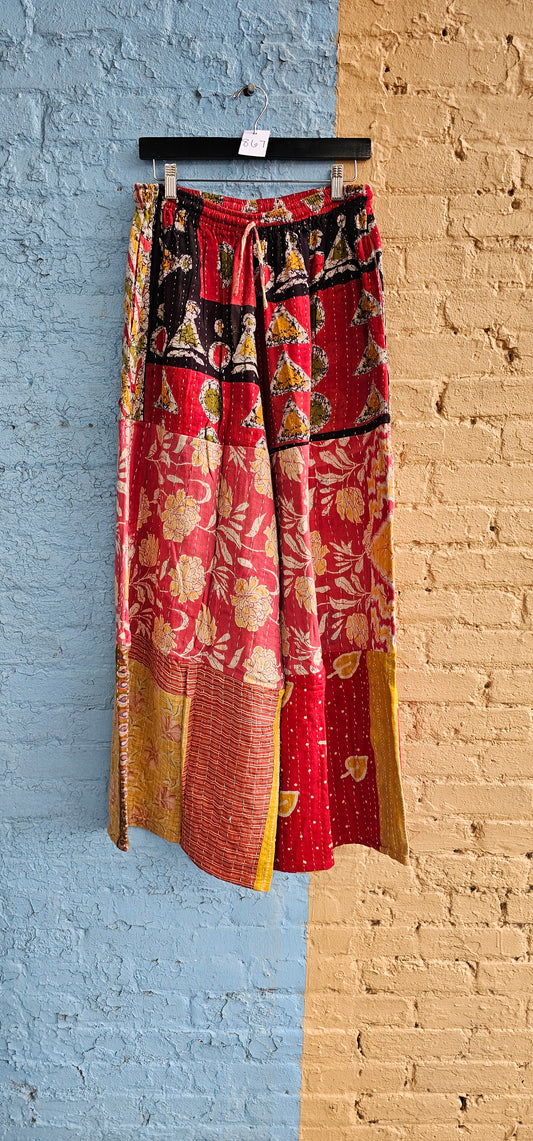 Tiered Kantha Pants #867