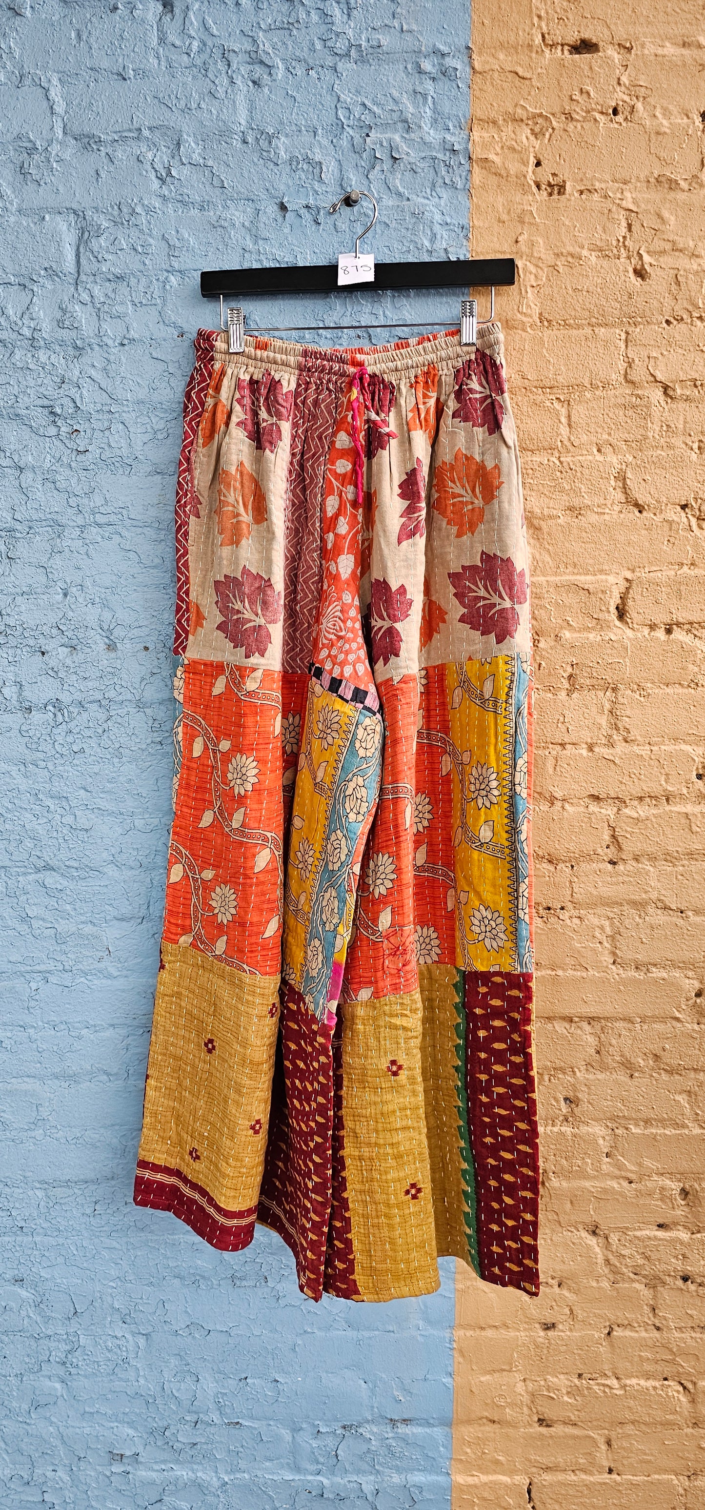 Tiered Kantha Pants #875