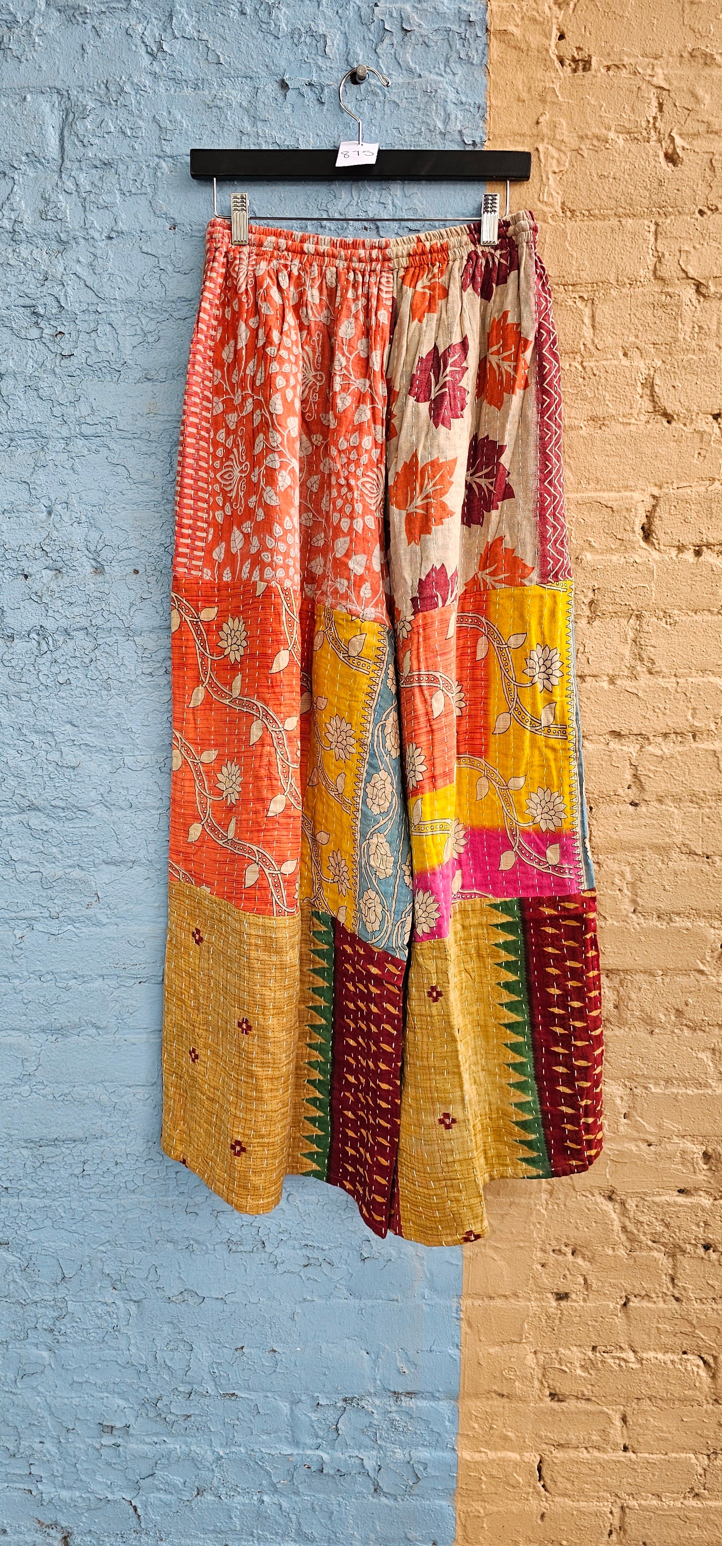 Tiered Kantha Pants #875