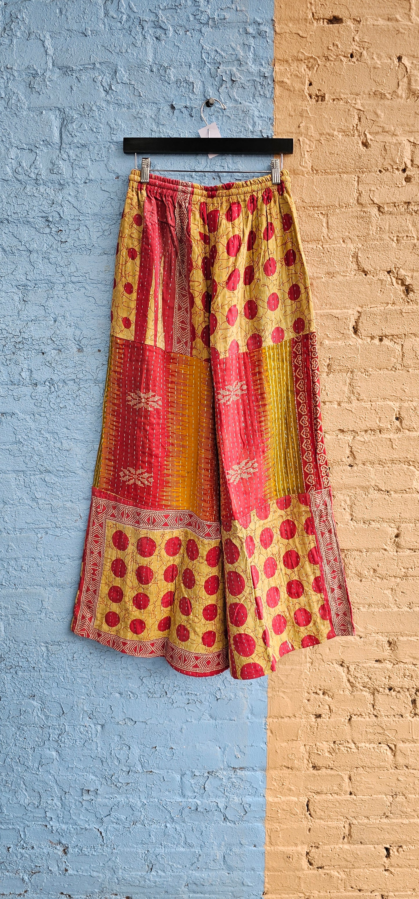 Tiered Kantha Pants #877