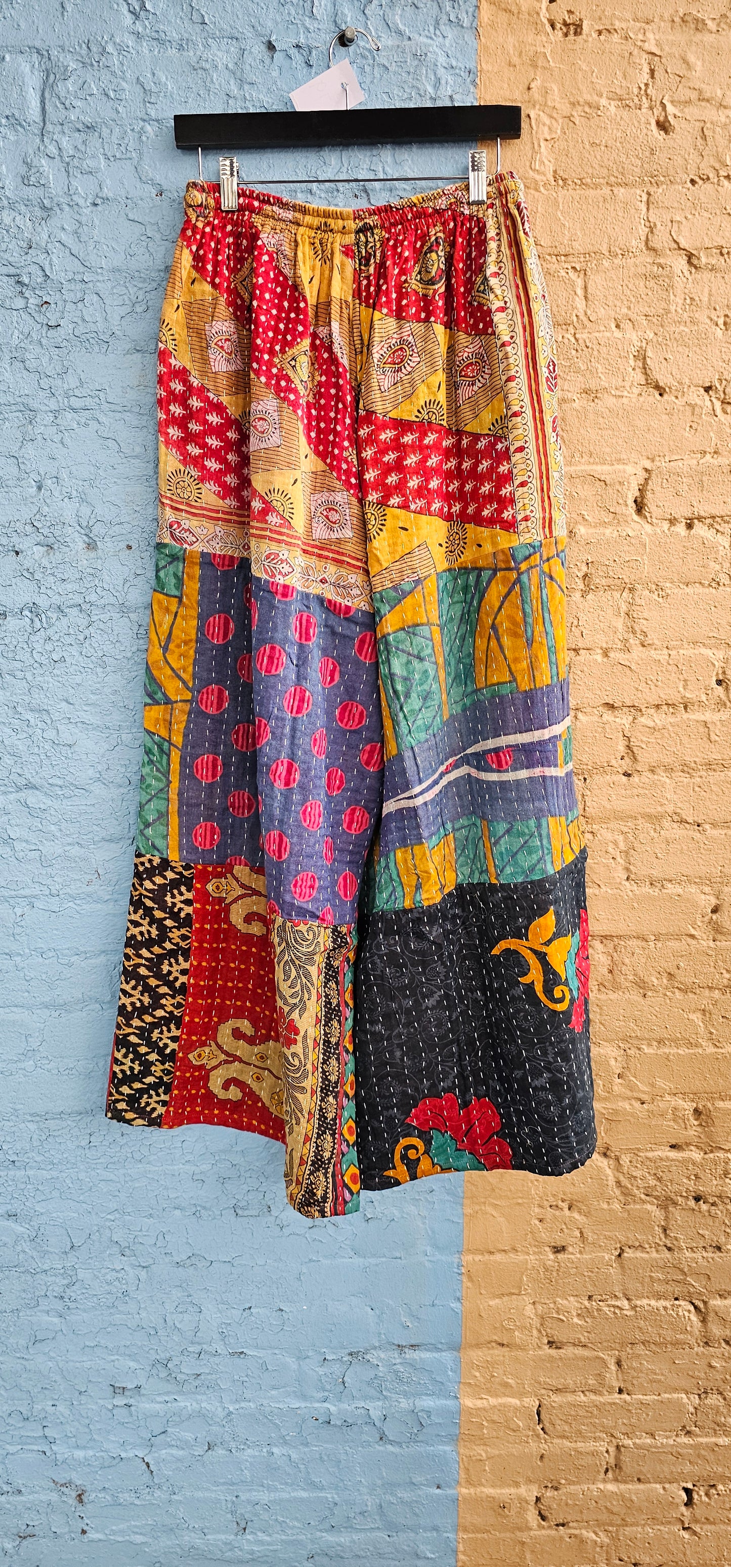 Tiered Kantha Pants #879