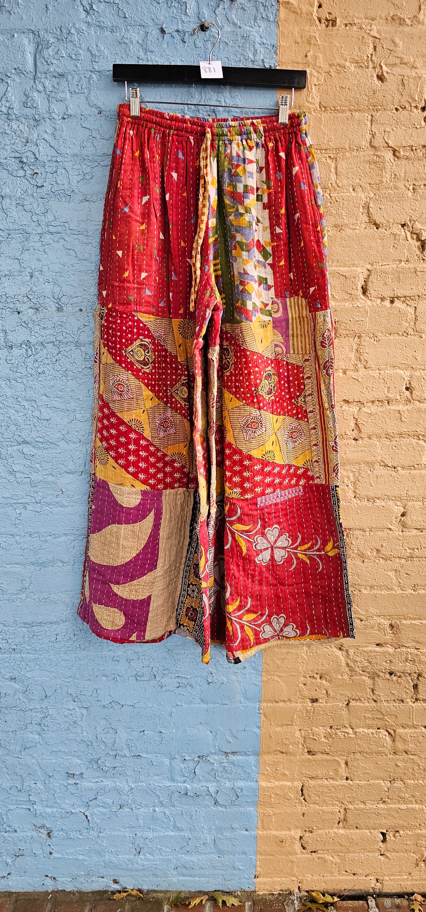 Tiered Kantha Pants #881