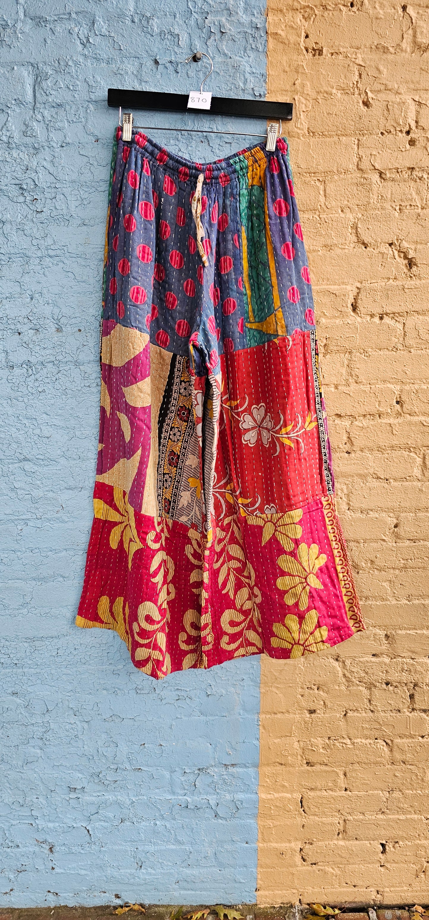 Tiered Kantha Pants #870