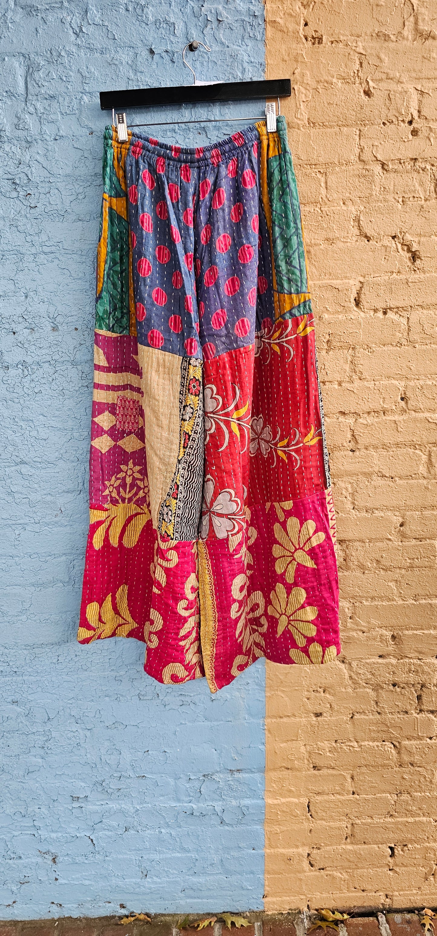 Tiered Kantha Pants #870