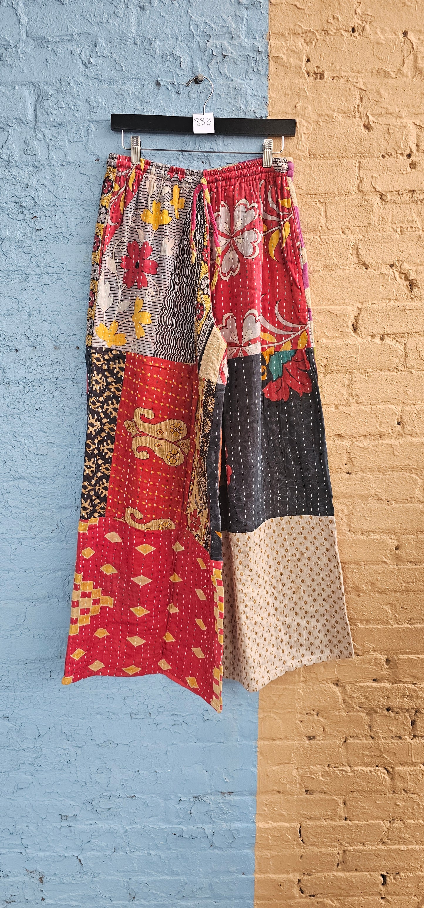 Tiered Kantha Pants #883