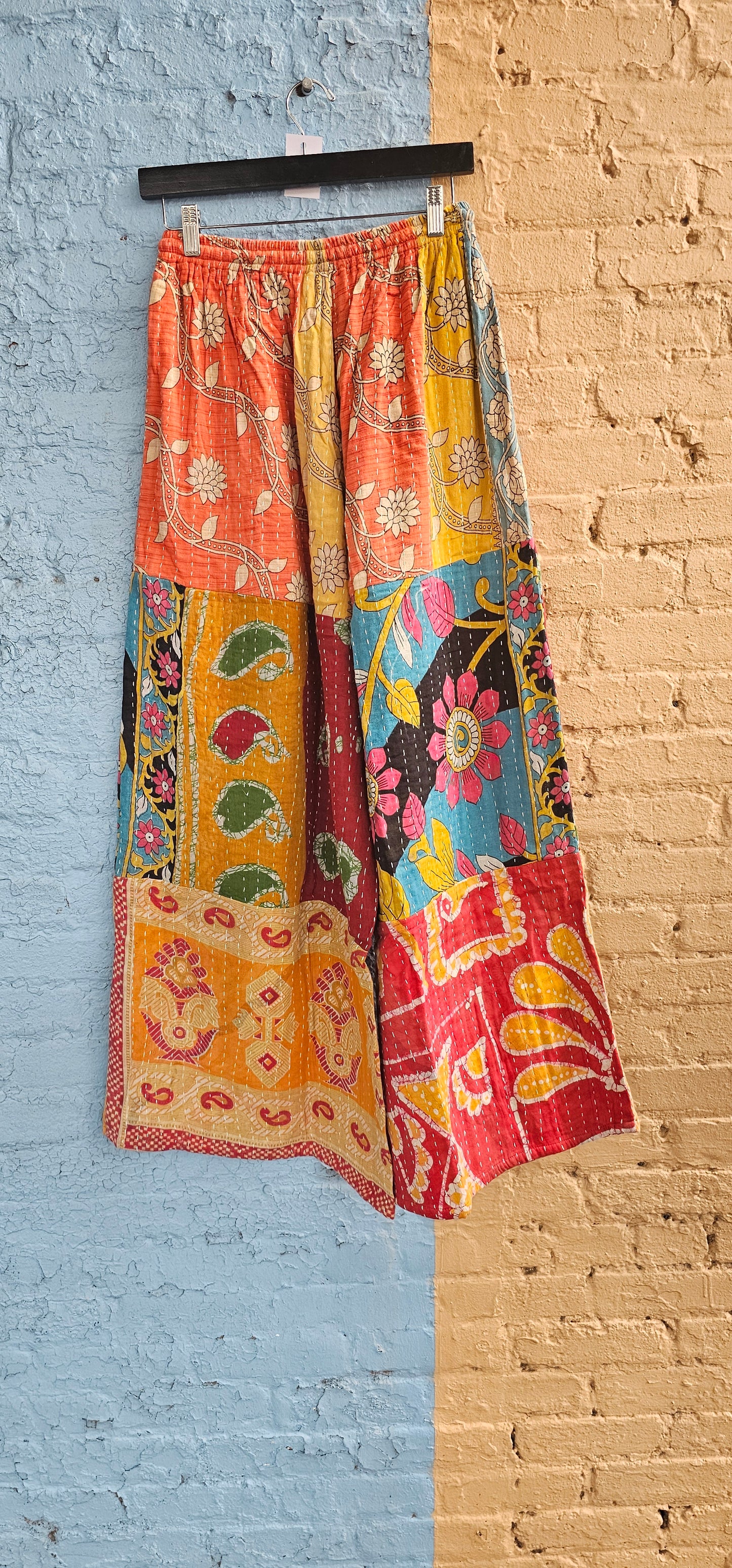 Tiered Kantha Pants #882