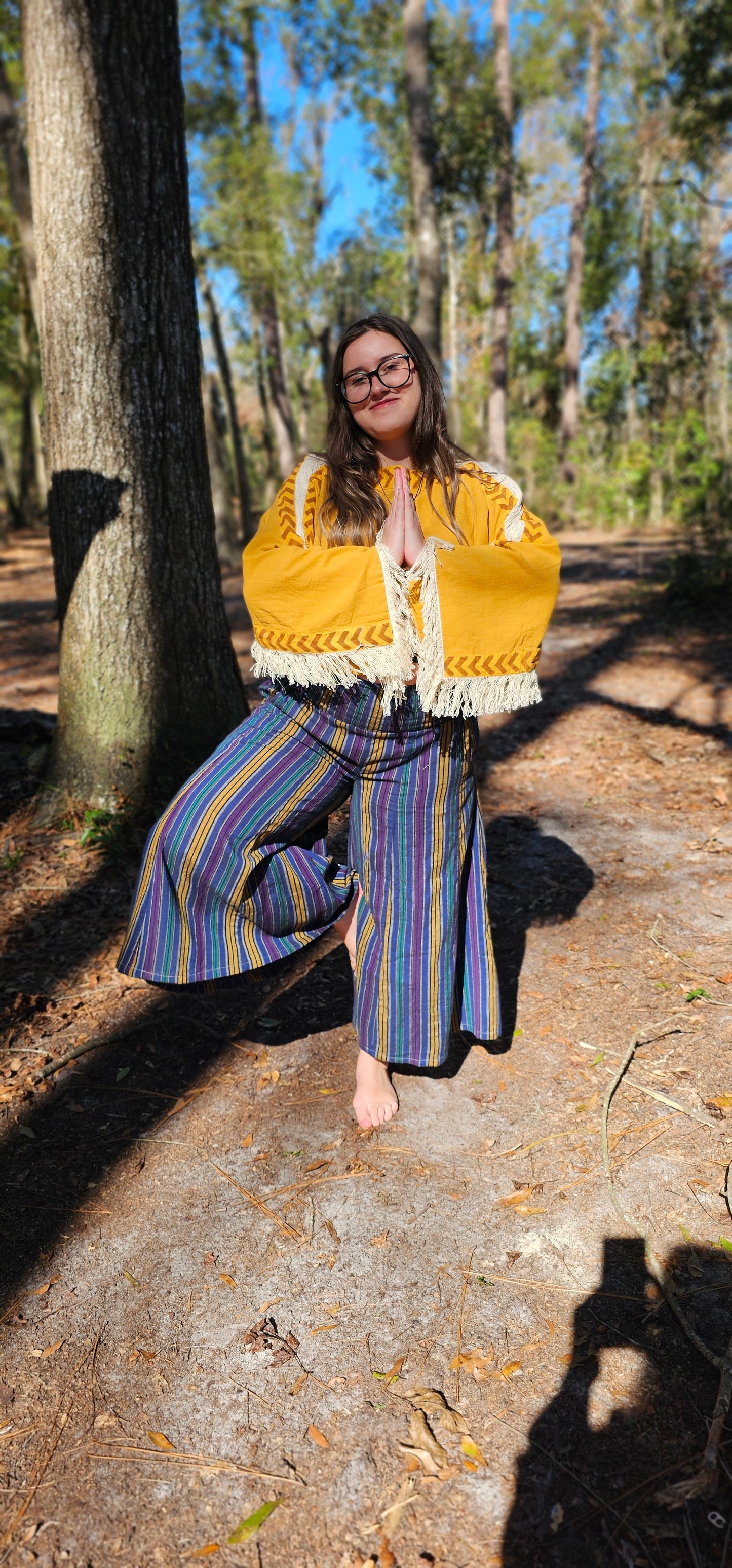 Bohemian Crop Top with Fringe