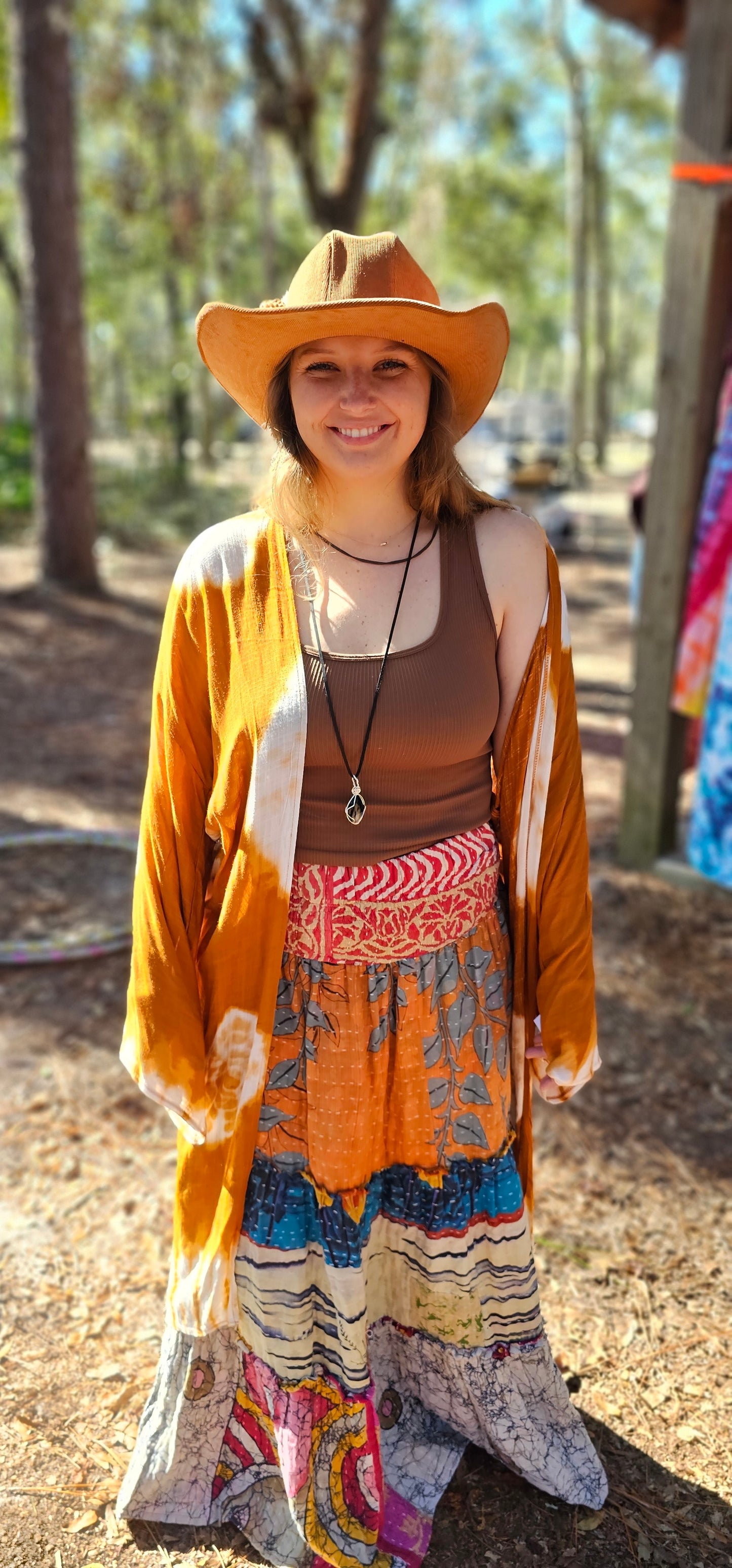 Camel Corduroy Festival Hat