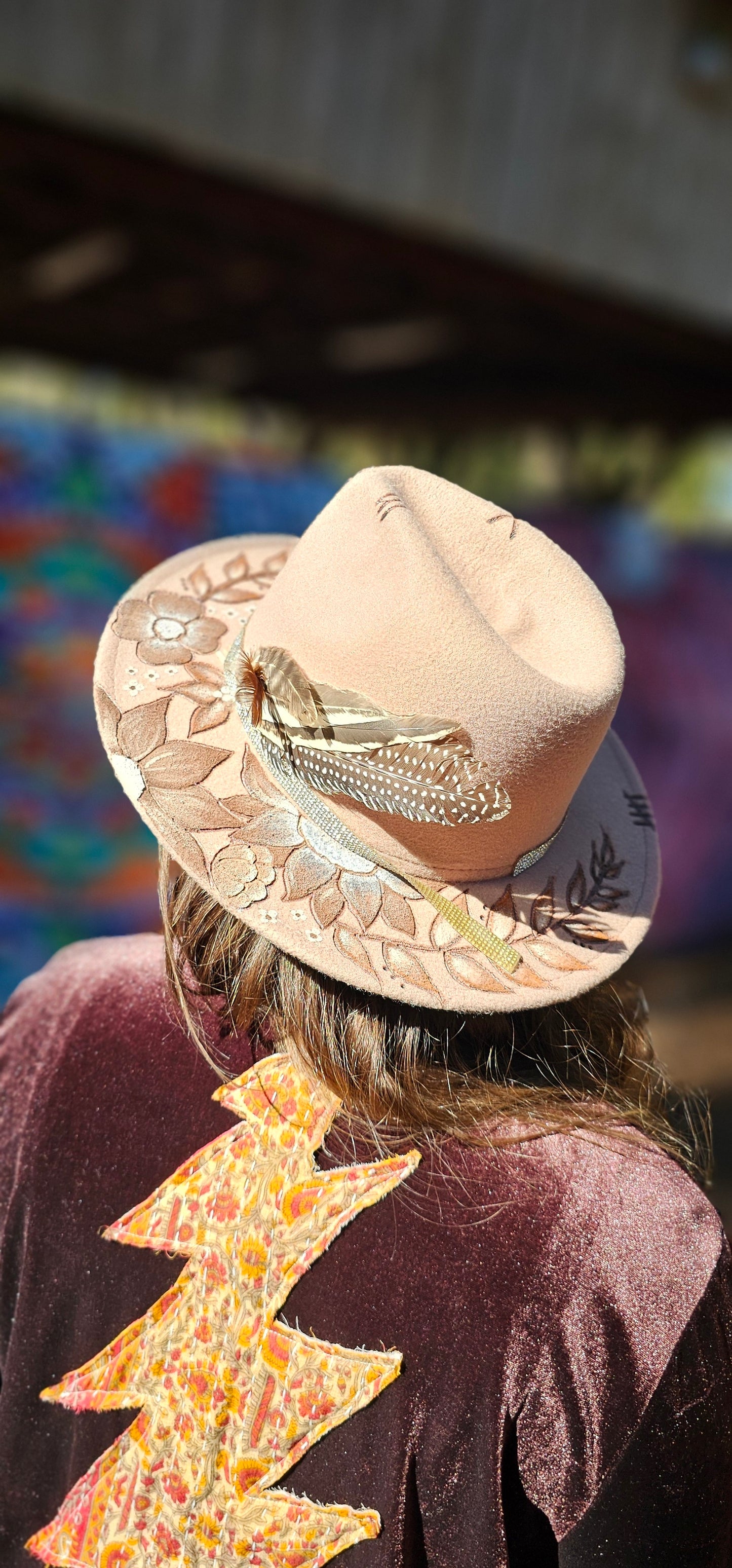 Painted Festival Hat