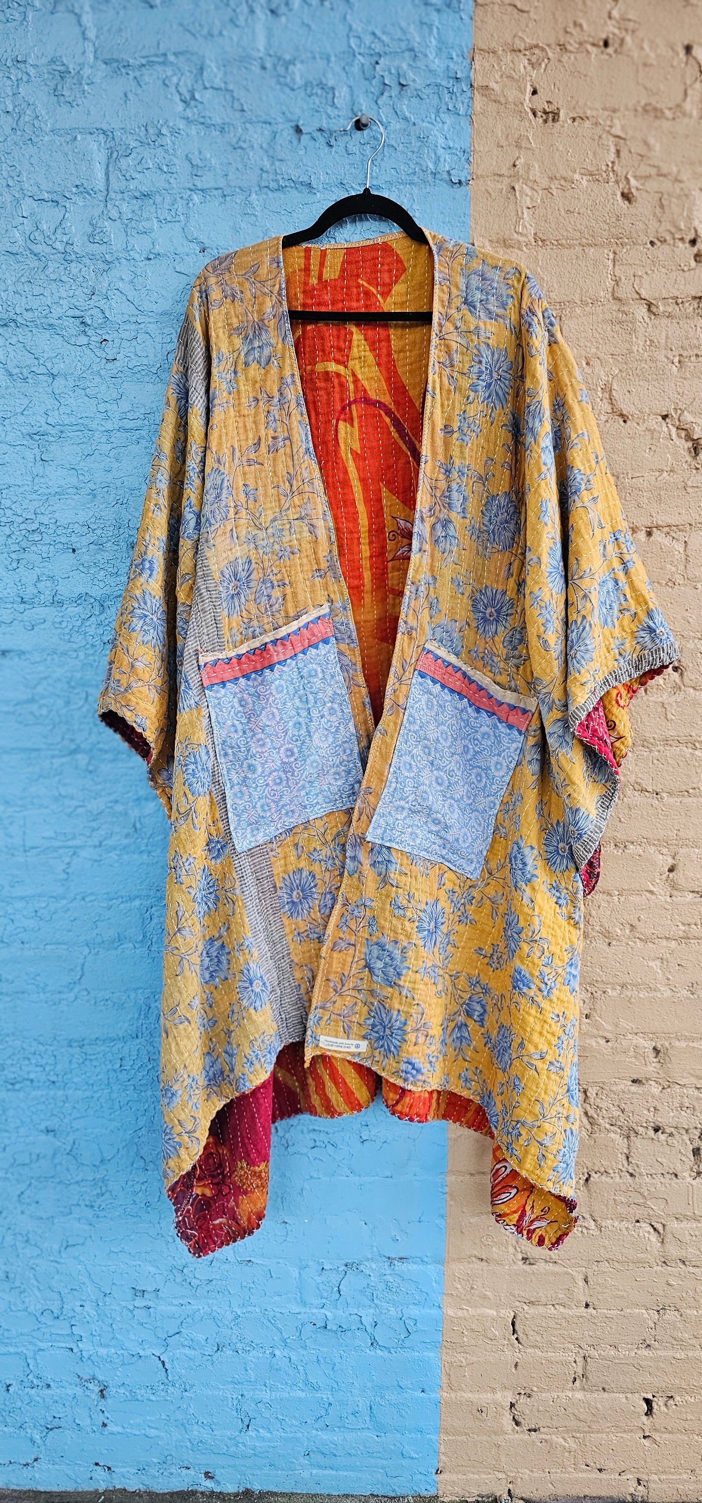 The Hello Sunshine Kantha Kimono