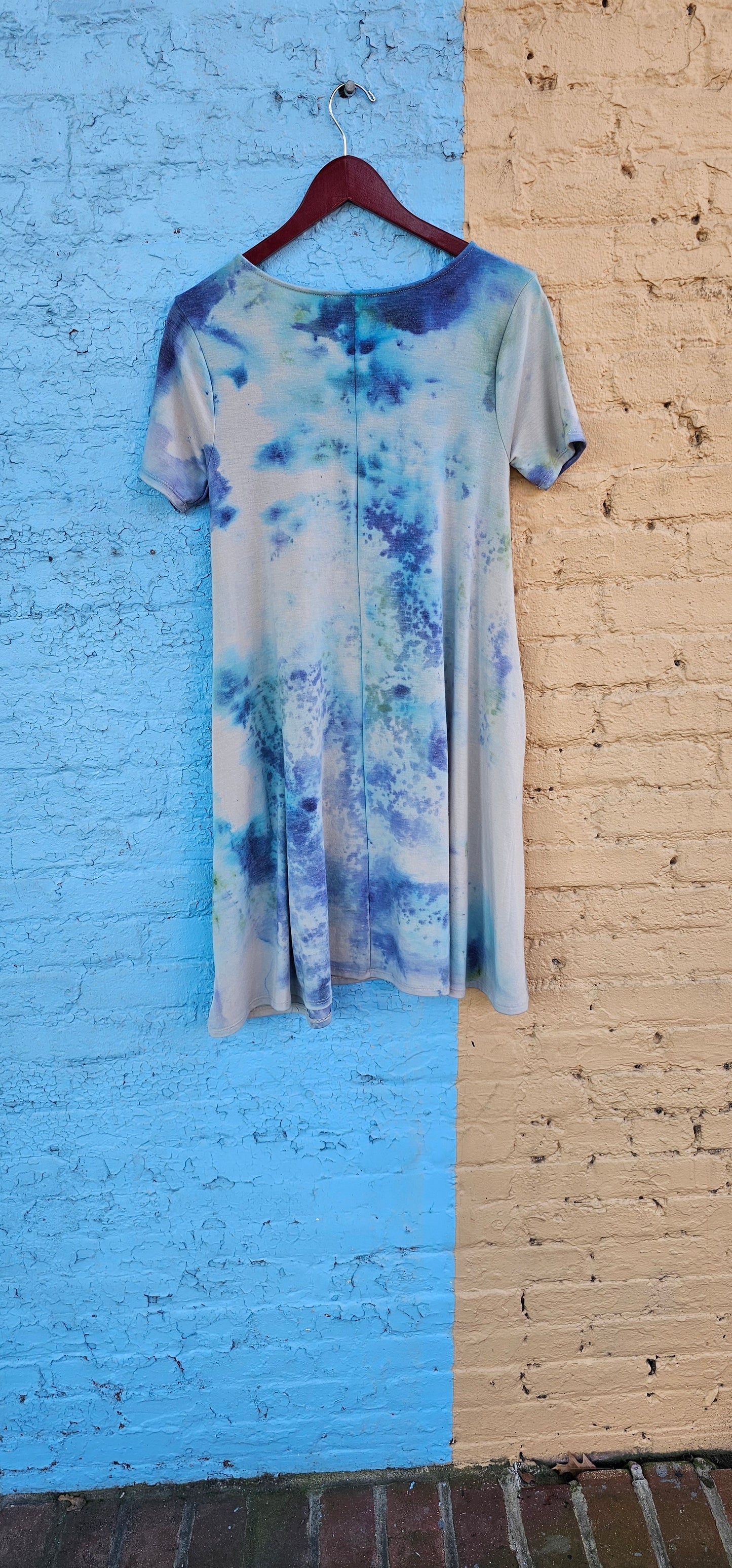 Grateful Dead Dancing Bear Tie Dyed Dress