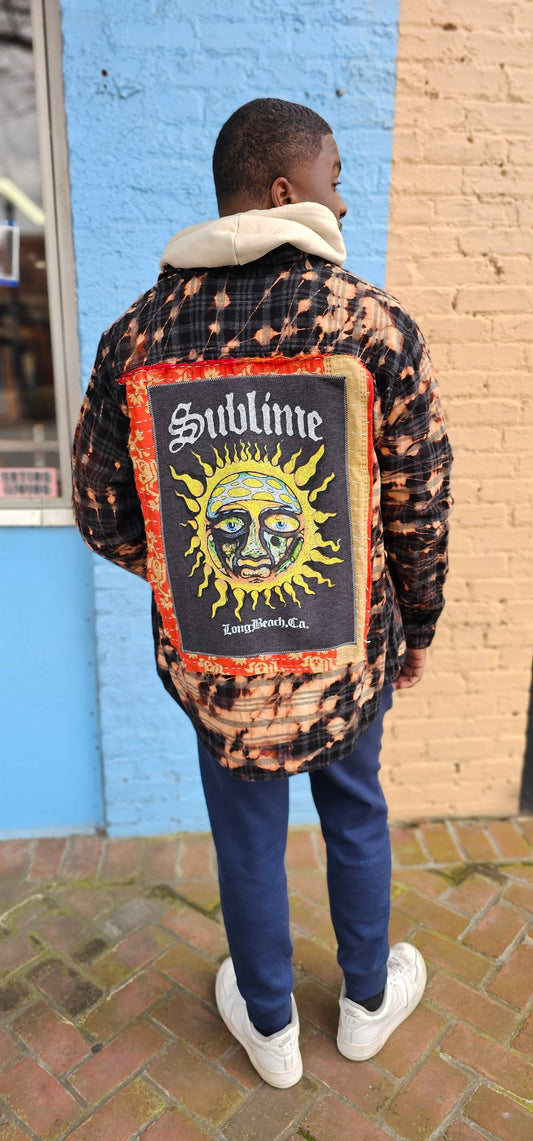 Sublime Bleached Flannel size XL