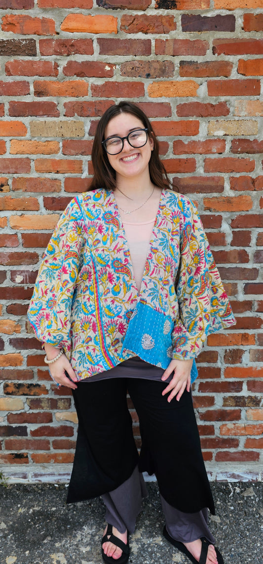 Kantha Waistcoat 1119