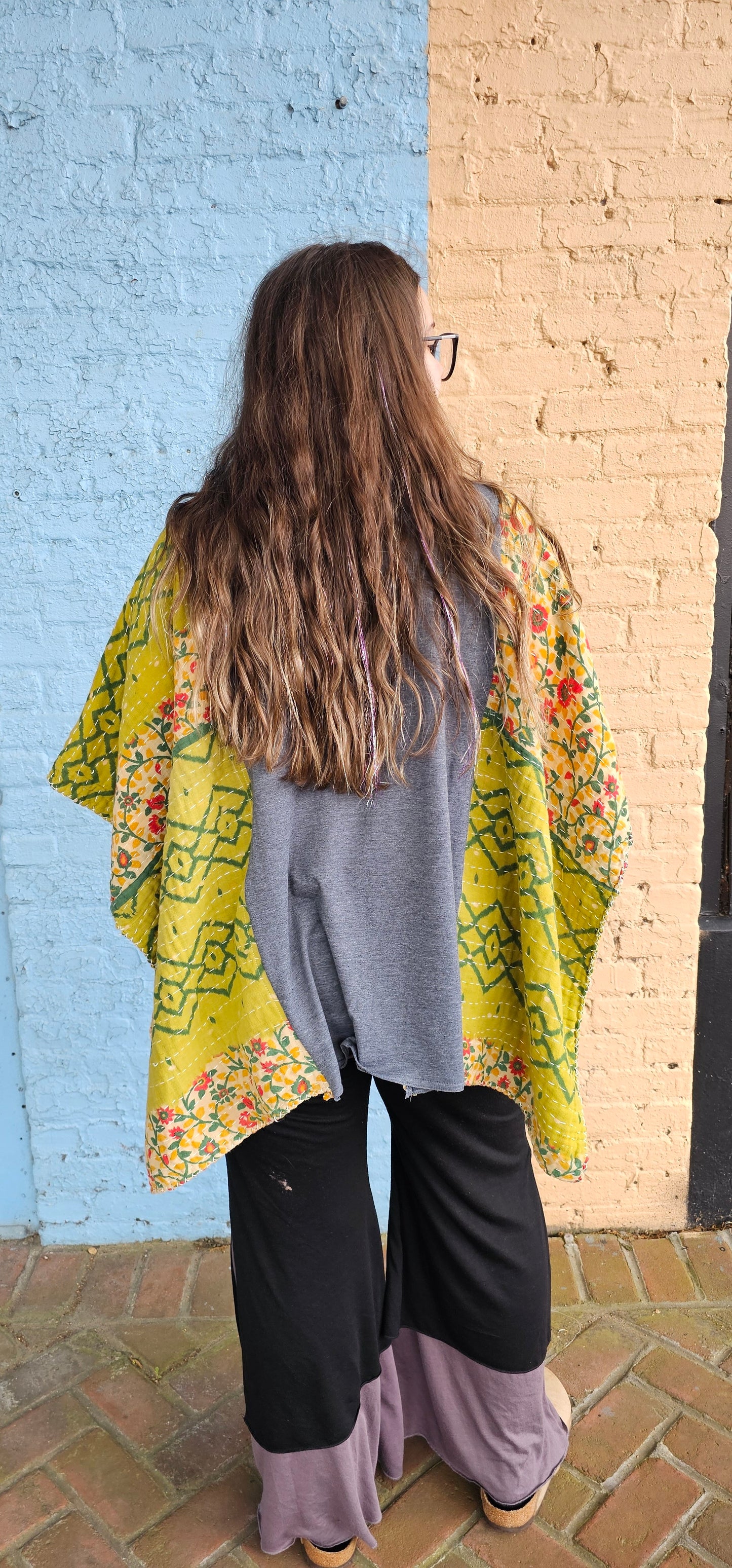The Beatles Sgt. Pepper's Lonely Hearts Club Band Kantha Poncho