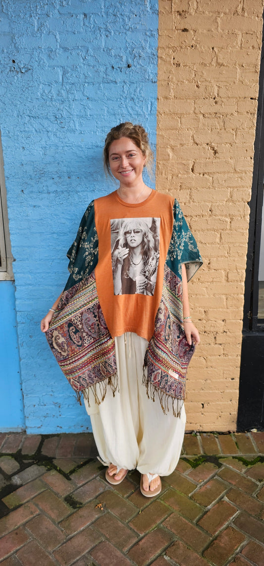 Stevie Nicks Pashmina Top