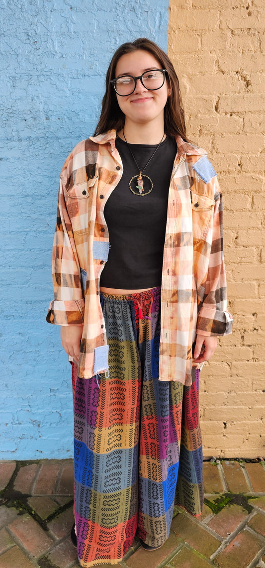 Freebird Bleached Flannel size 2XL