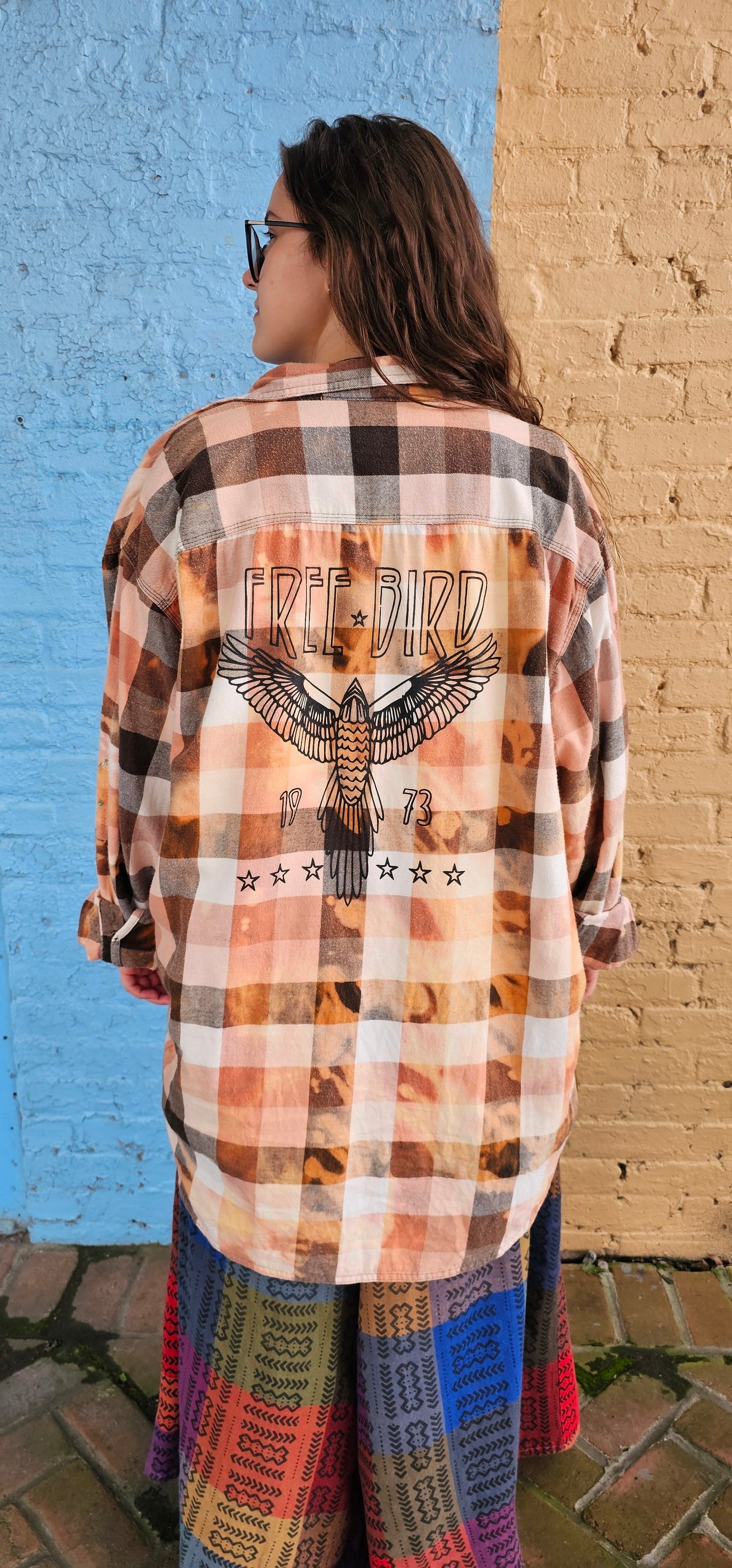 Freebird Bleached Flannel size 2XL