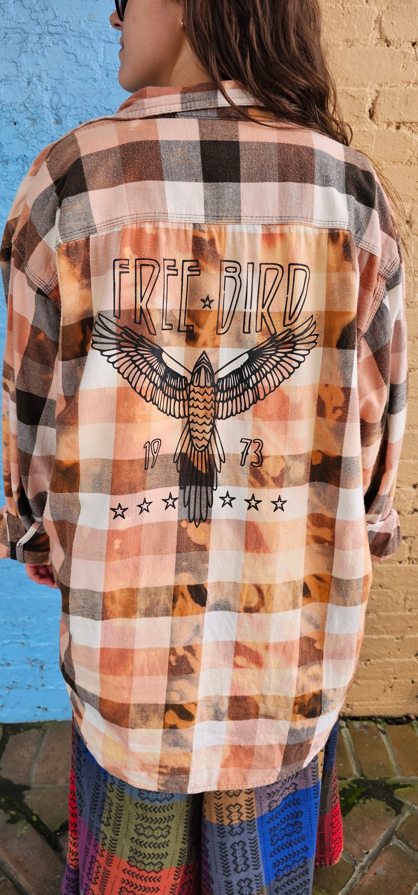 Freebird Bleached Flannel size 2XL