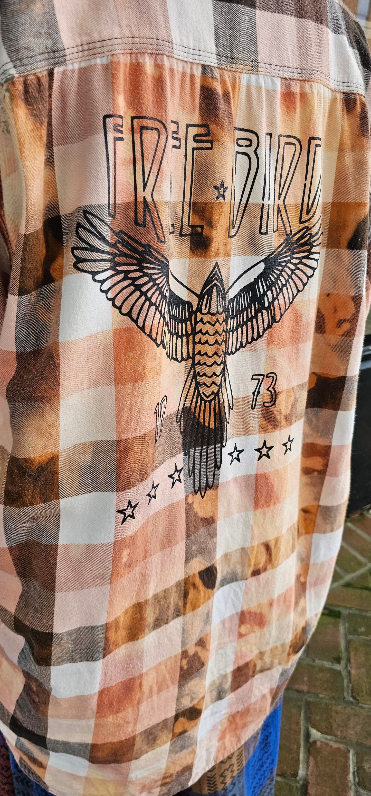 Freebird Bleached Flannel size 2XL