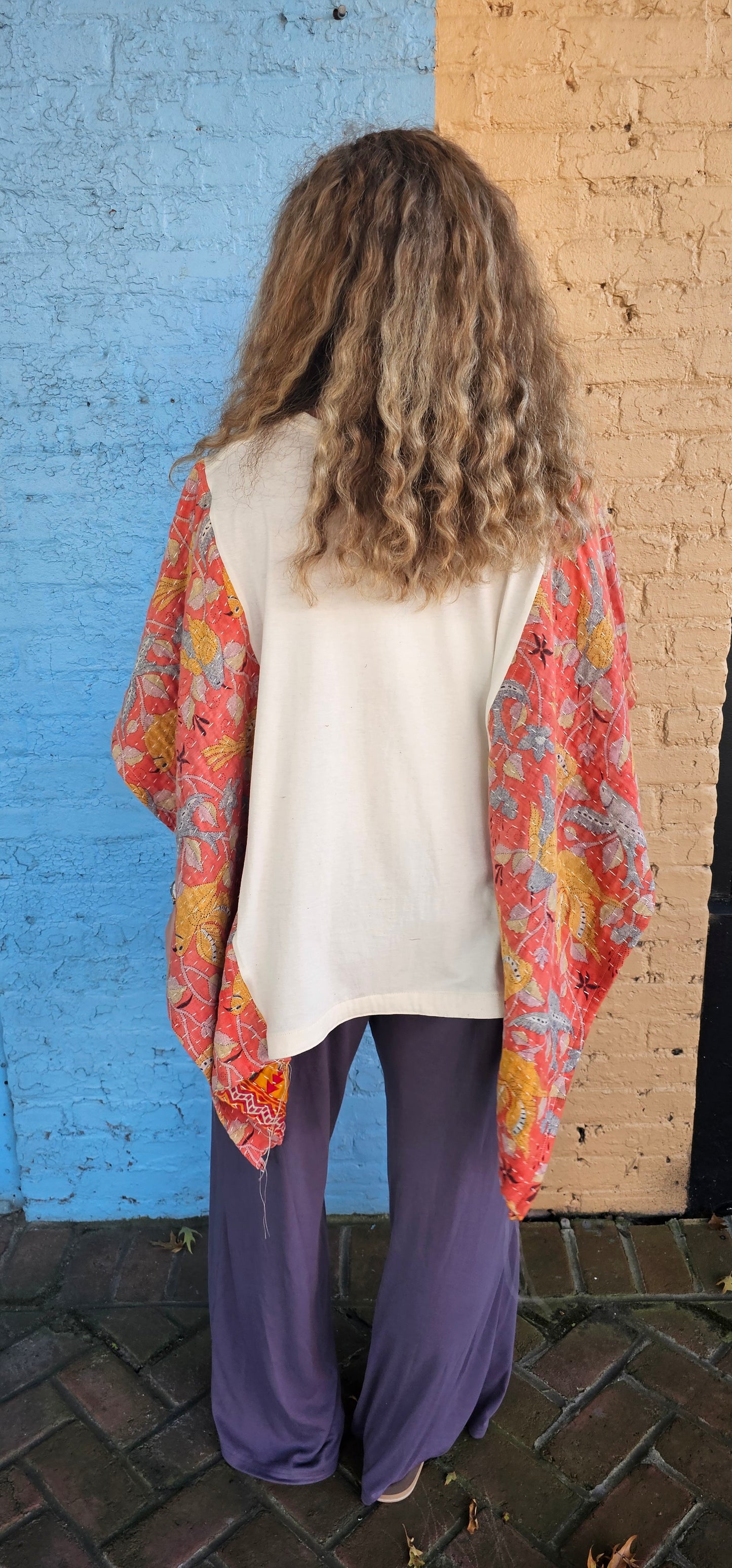 Billy Strings Gild the Lily Kantha Poncho