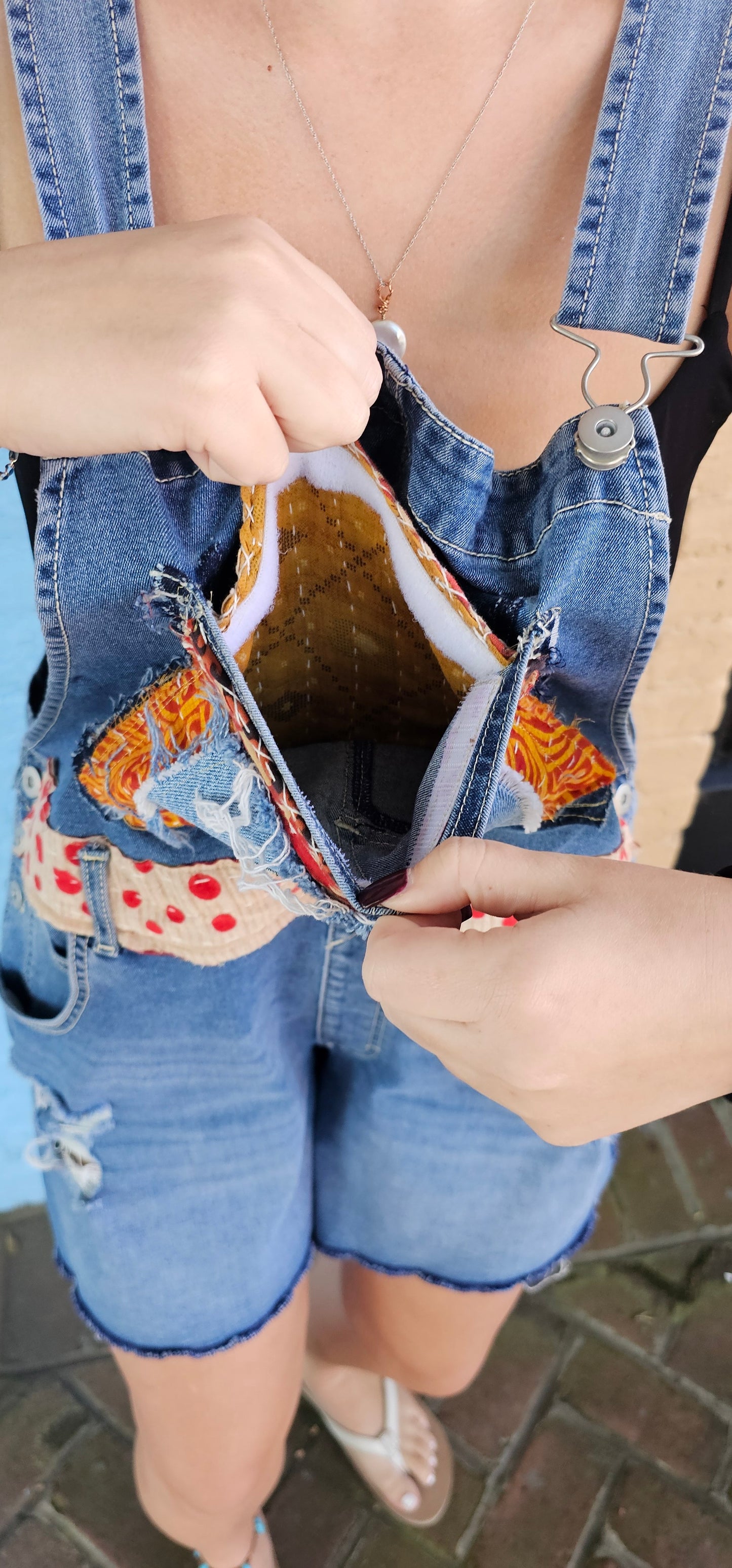 Grateful Dead Allman Brothers Band Upcycled Overalls size 2XL