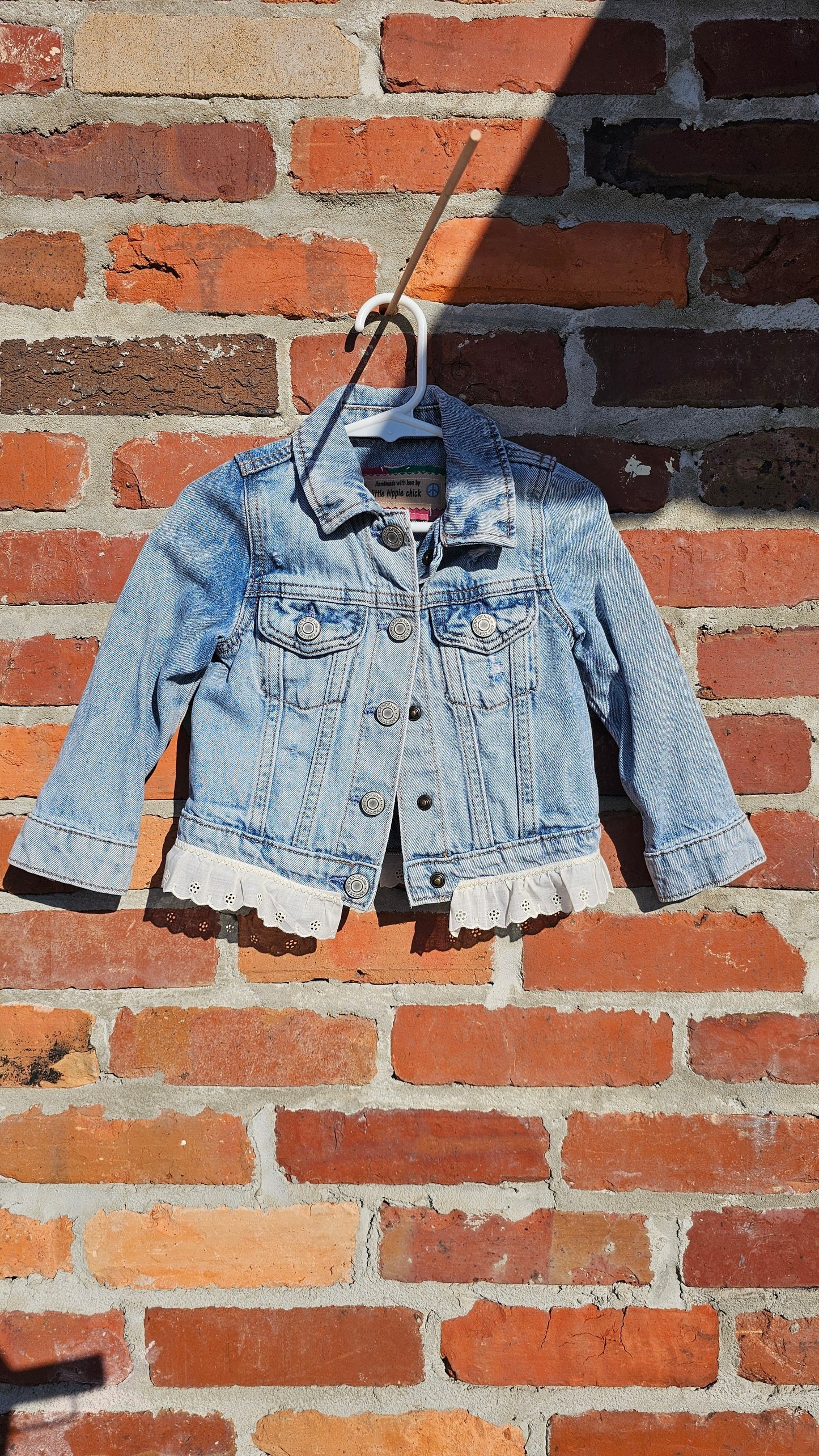 Grateful Dead Dancing Bears Denim Jacket size 2T