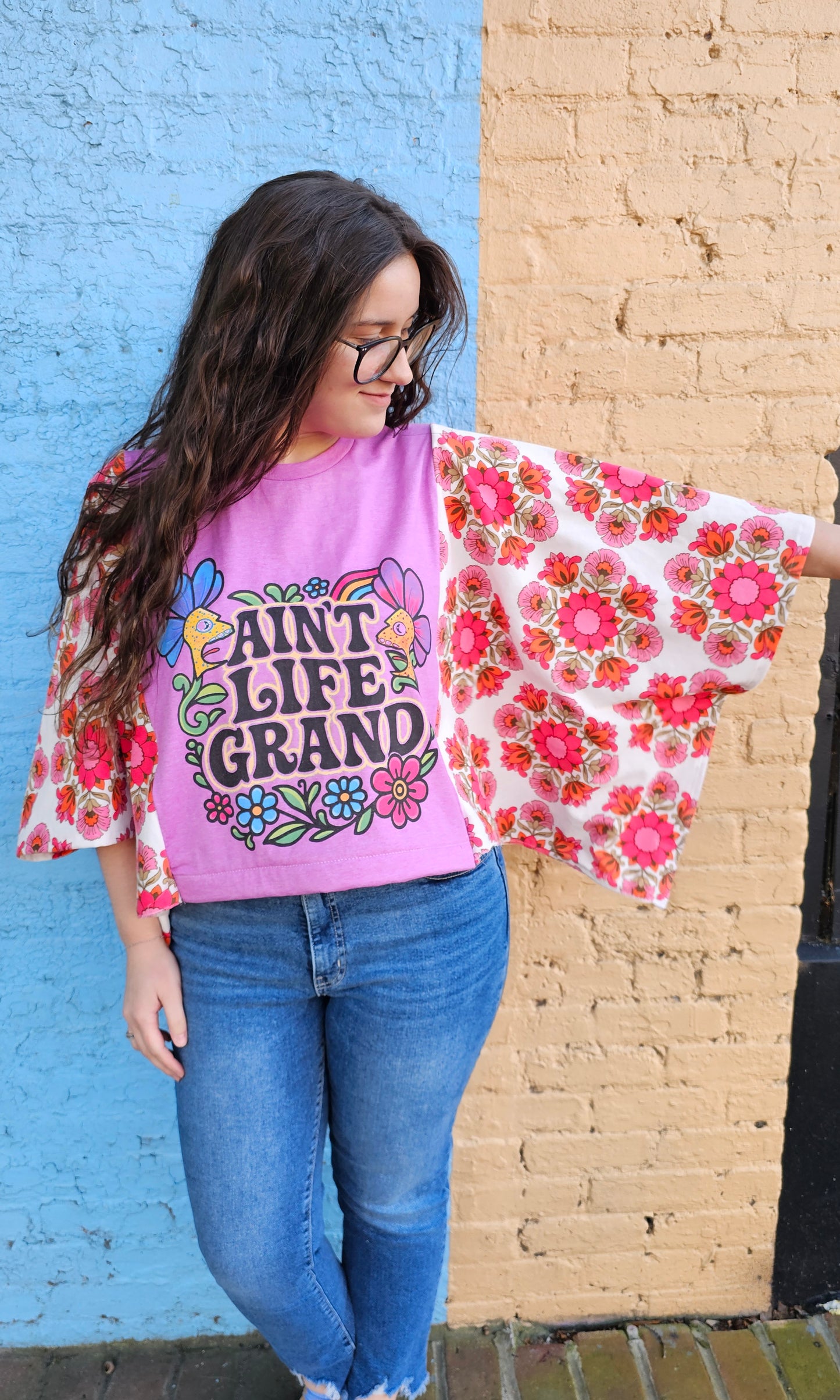 Widespread Panic inspired Ain't Life Grand Diva Flow Top #1337