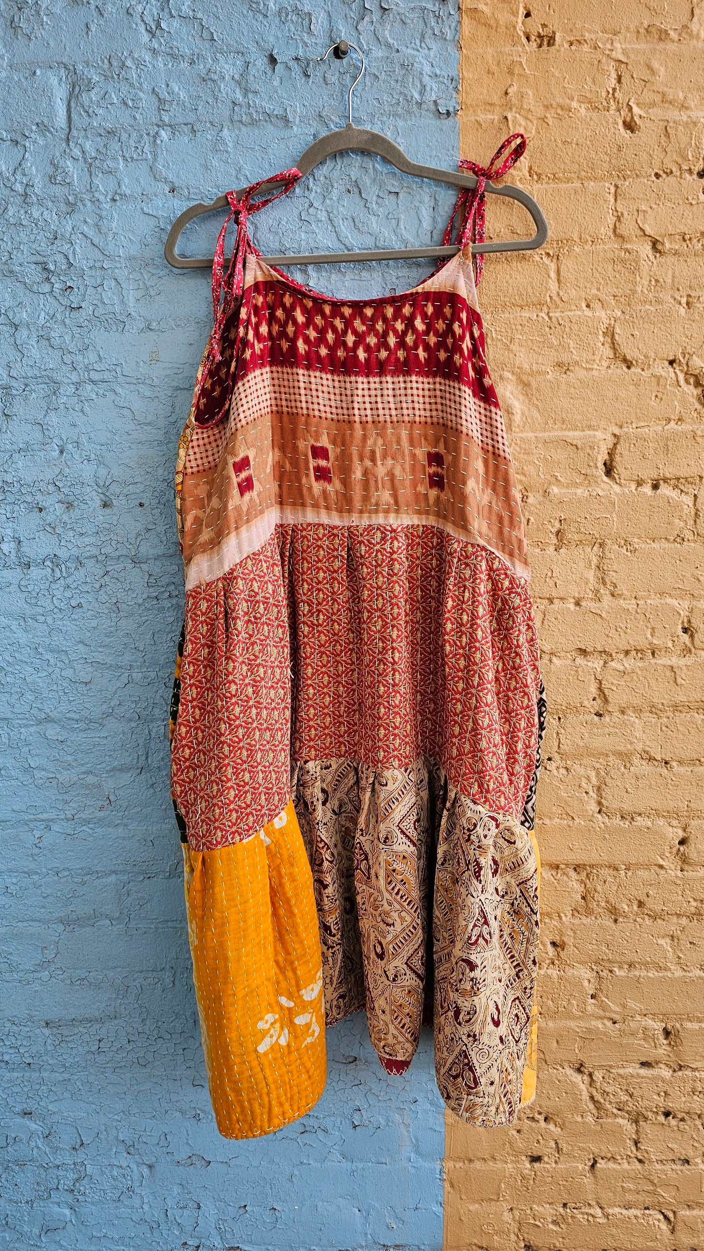 Kantha Meadow Dress #1455
